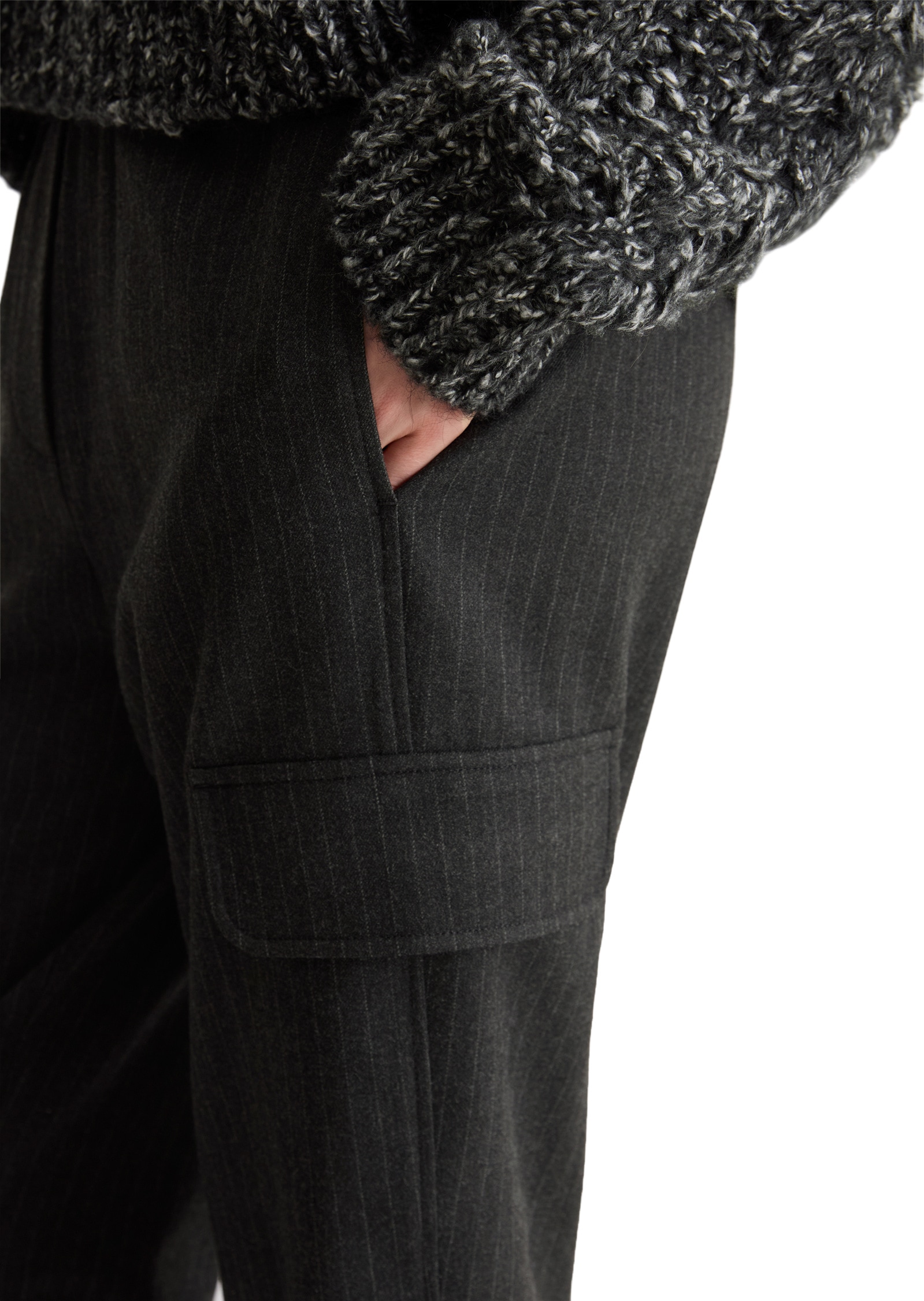 Marc O'Polo Chinohose »aus weichem Polyester-Viskose-Mix«