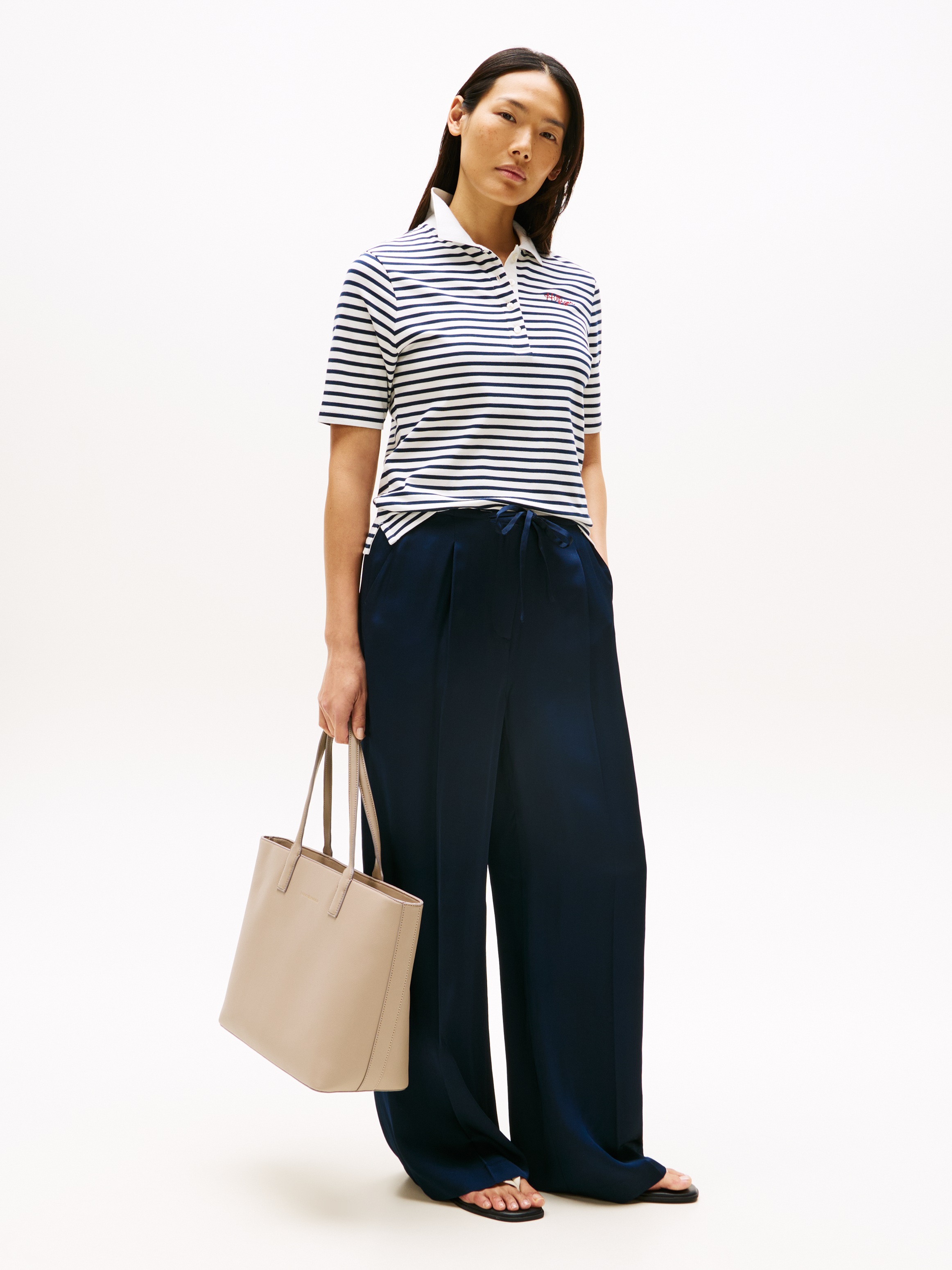 Tommy Hilfiger Tragetasche "TH LOGOTAPE TOTE", Damen Henkeltasche, Schulter günstig online kaufen