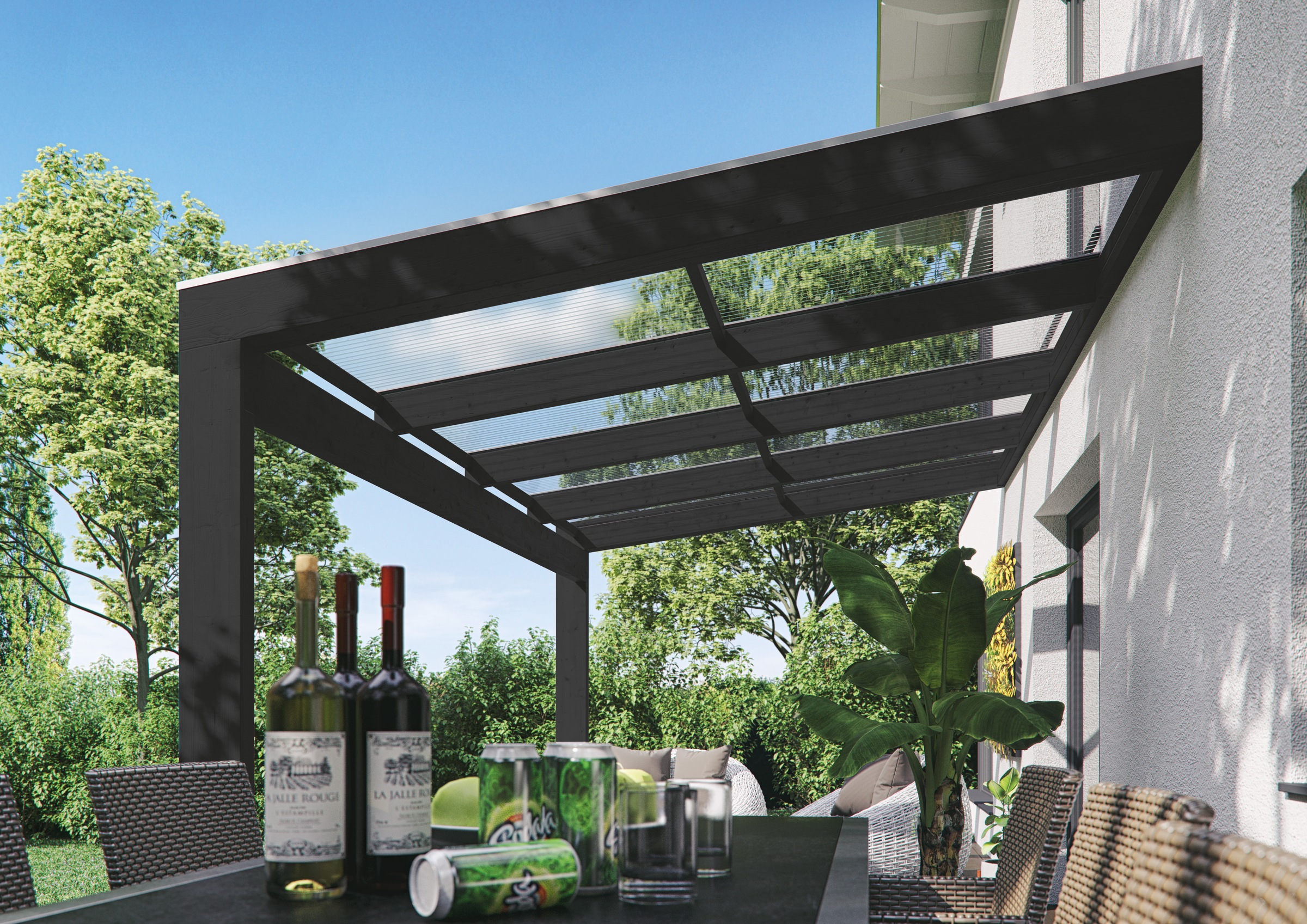 Skanholz Terrassendach »Novara«
