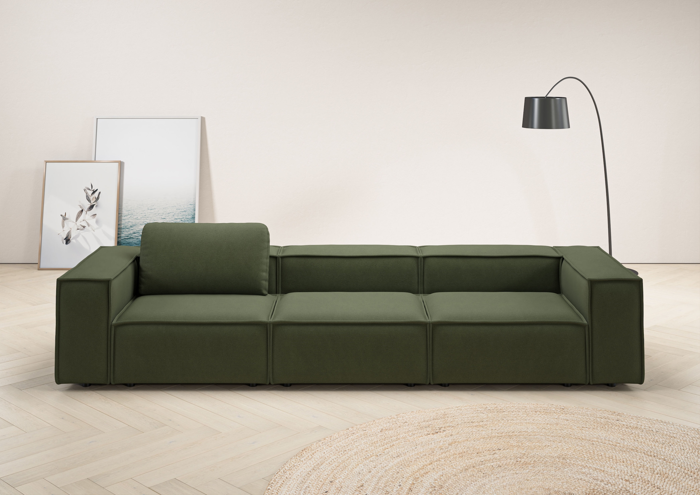 Places of Style 3,5-Sitzer "Watertown, modernes Big-Sofa XXL, 336 cm Breite günstig online kaufen