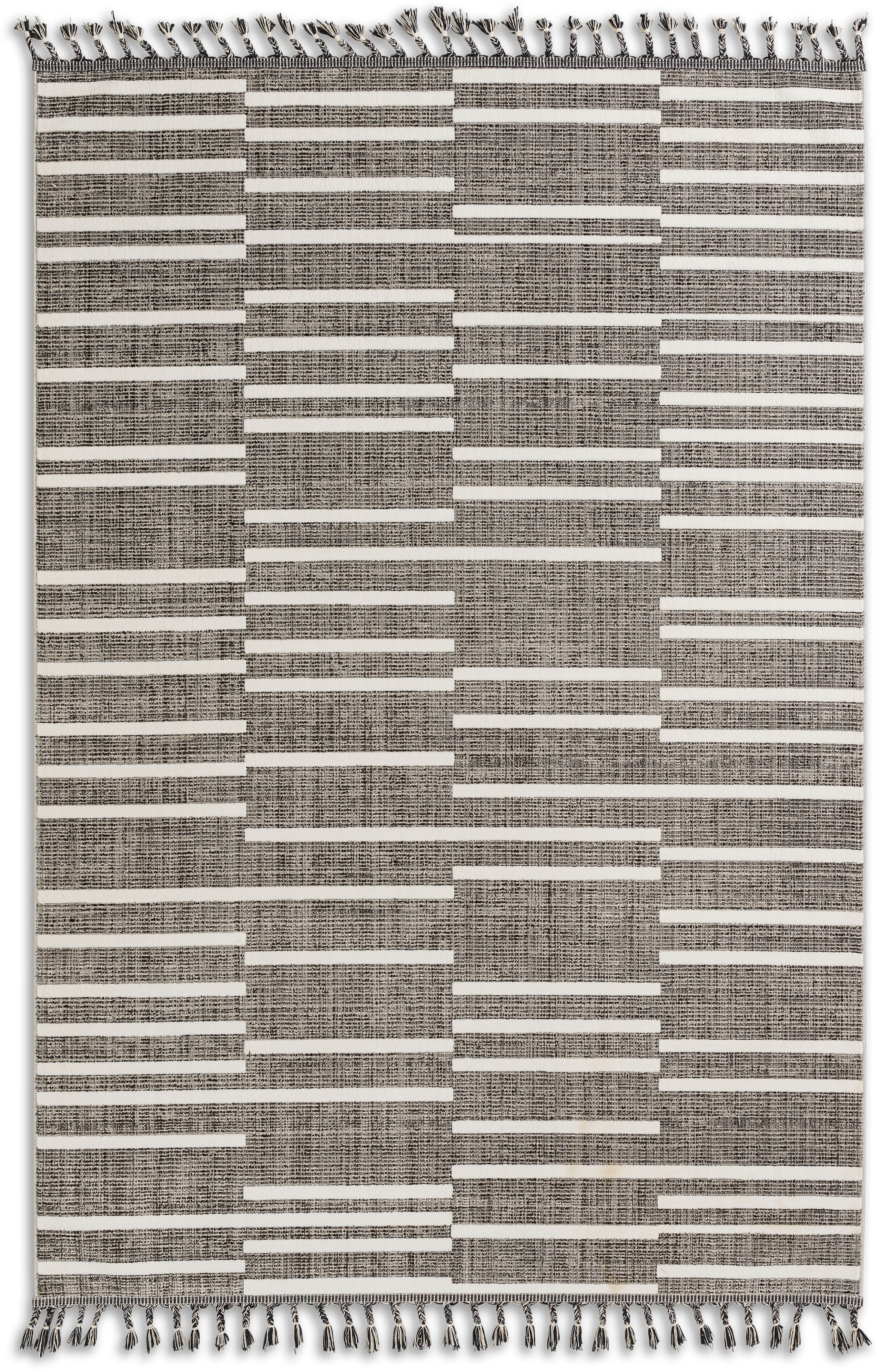 ASTRA Teppich »Ravenna 6634 223«, rechteckig, eleganter Kurzflorteppich mit  Fransen auf Rechnung | BAUR