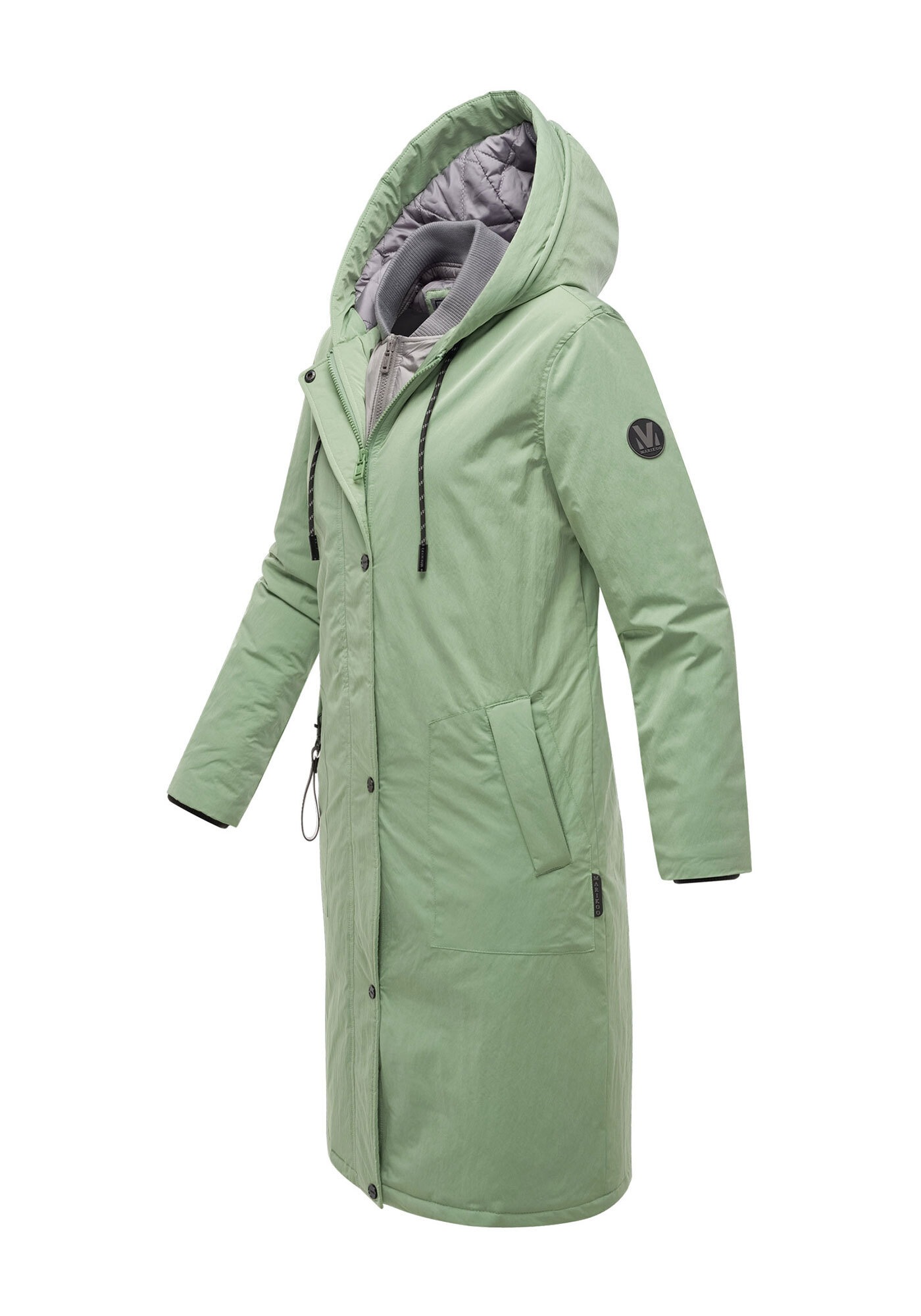 Marikoo Winterjacke »Ledalaa«, mit großer Kapuze