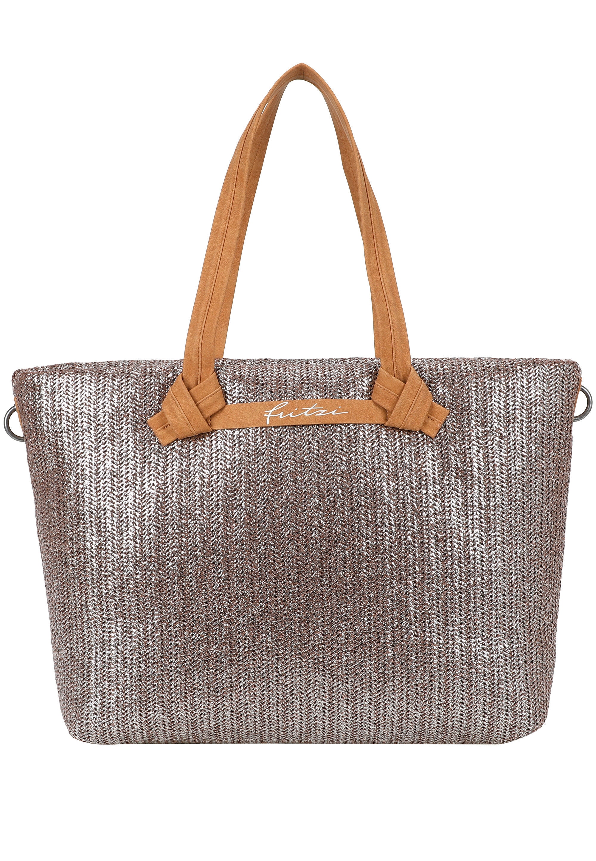 Fritzi aus Preußen "Cloud Shopper Big Limited Painted Straw" im Bastlook
