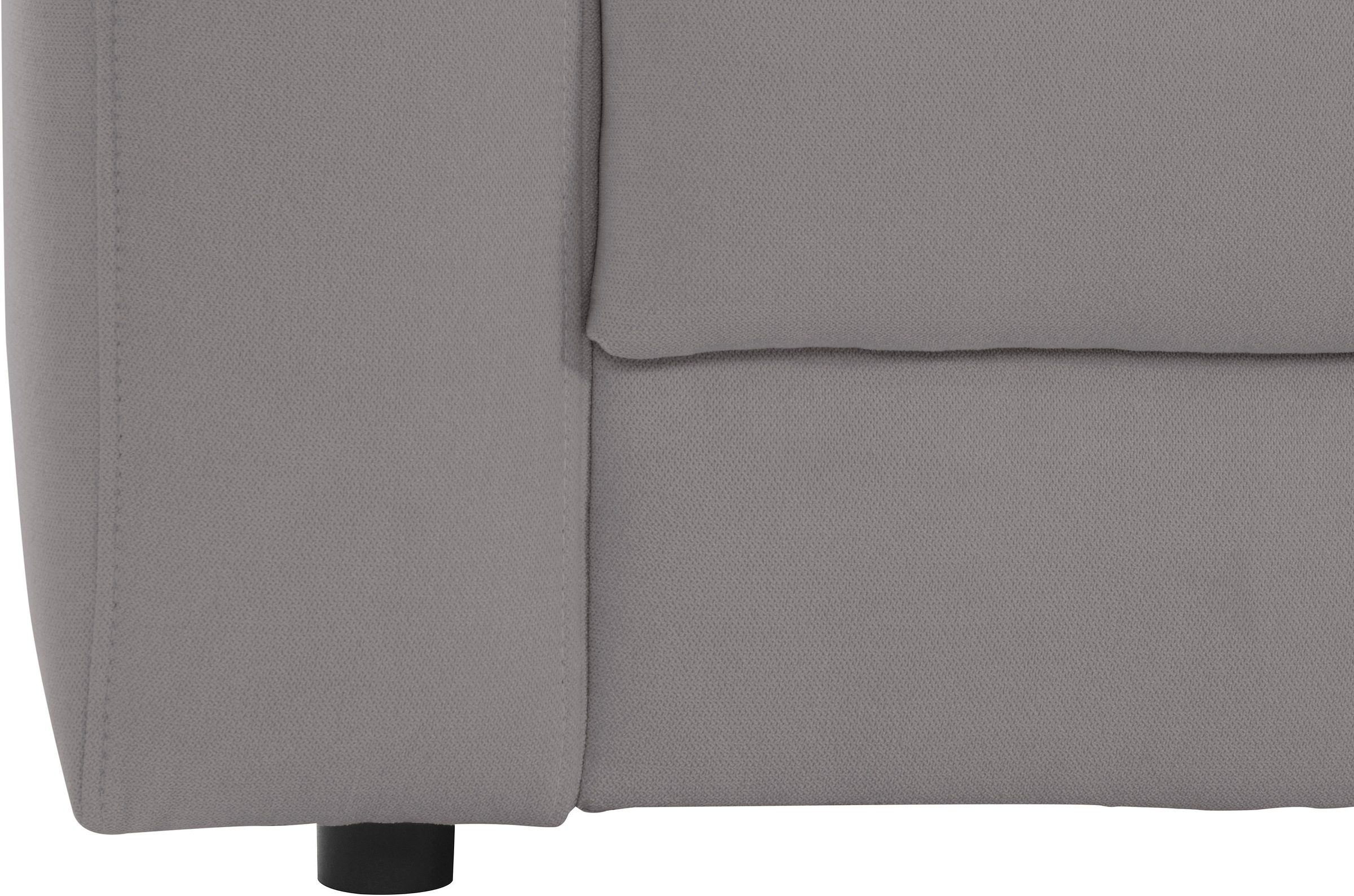Places of Style Ecksofa »Bloomfield, L-Form«, extra tiefe Sitzfläche, wahlweise mit Sitztiefenverstellung