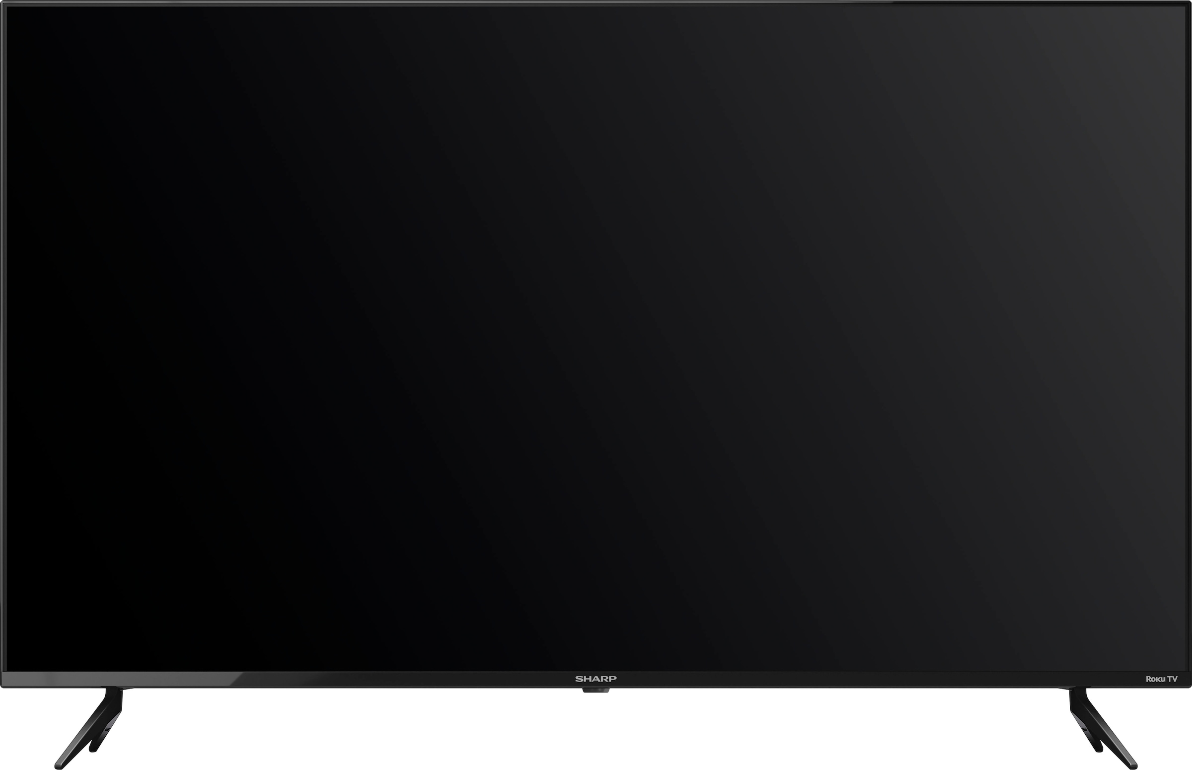 Sharp LED-Fernseher »4T-C55FJx«, 139 cm/55 Zoll, 4K Ultra HD, Smart-TV, Roku  TV nur in Deutschland verfügbar, Rahmenlos, HDR10, Dolby Digital | BAUR