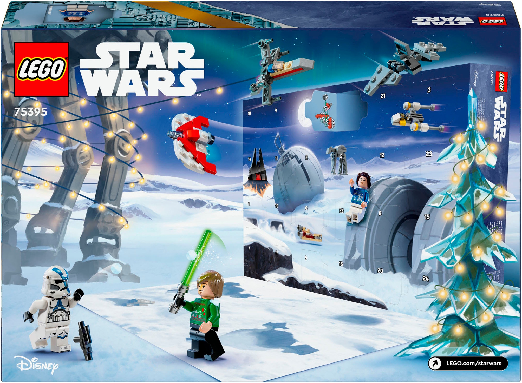 LEGO® Spielzeug-Adventskalender »Spielbausteine, Lego Star Wars 2024 (75395), LEGO® Star Wars™«, ab 6 Jahren