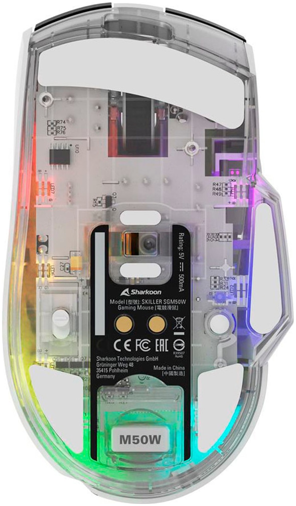 Sharkoon Gaming-Maus »SKILLER SGM50W«, RF Wireless-kabelgebunden