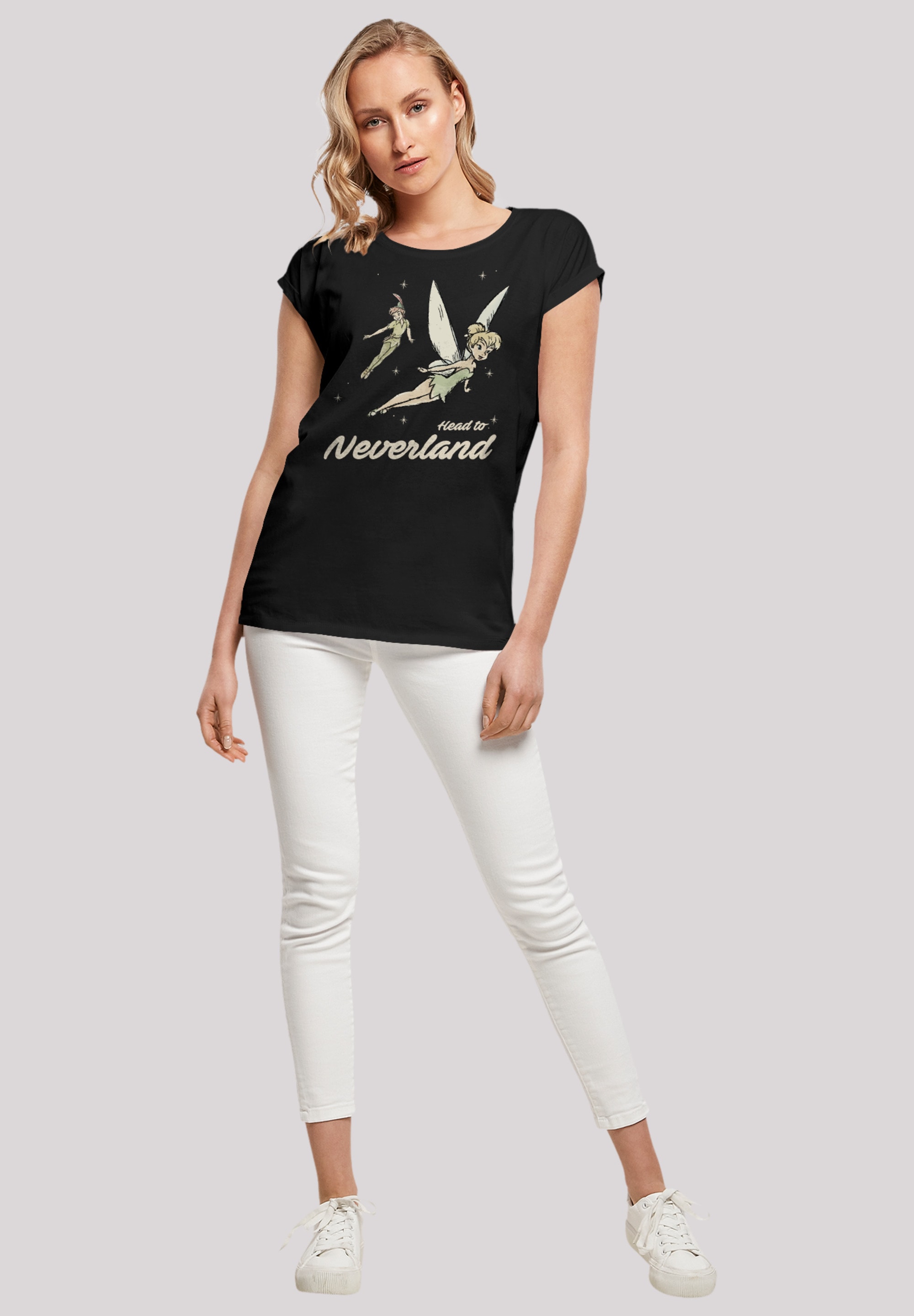 F4NT4STIC T-Shirt »Disney Peter Pan Head To Neverland«, Premium Qualität  online bestellen | BAUR