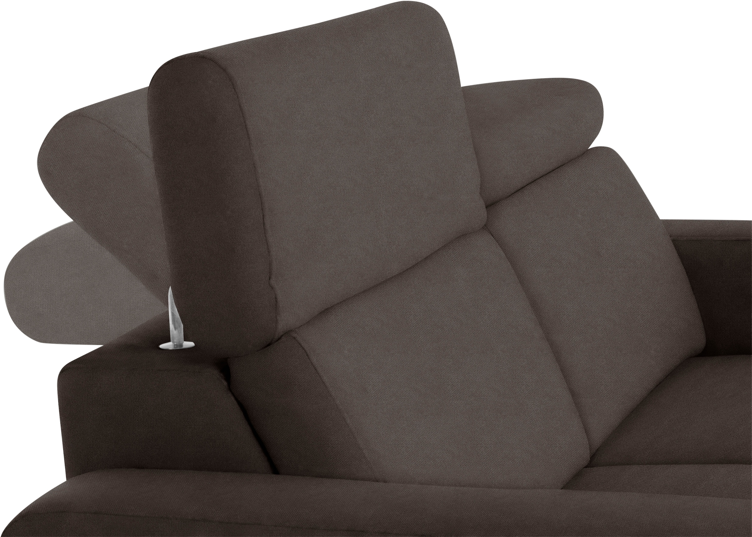 sit&more 2-Sitzer »Bologna«, inklusive Kopfteilverstellung und Federkern