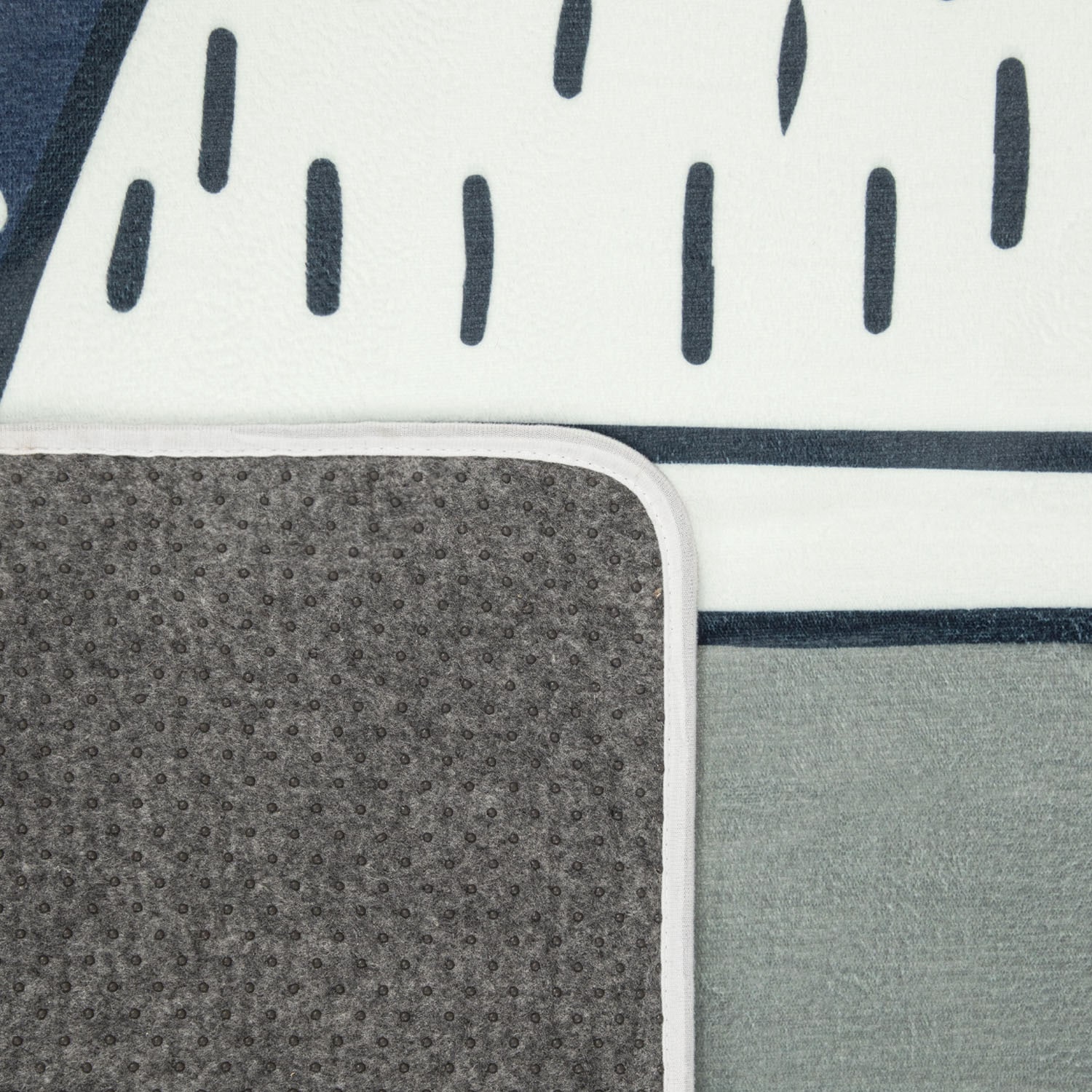 Paco Home Kinderteppich »Chicos 553«, rechteckig, 2 mm Höhe, Flachgewebe, Motiv Berge & Sterne, Kinderzimmer