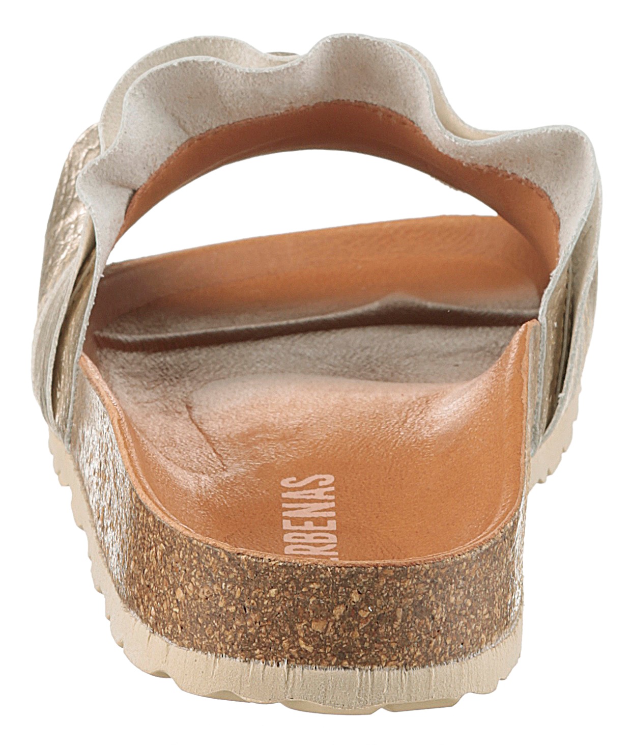 VERBENAS Pantolette "Rocio Roda" Sommerschuh, Strandschuh, Flat mit vorgefo günstig online kaufen