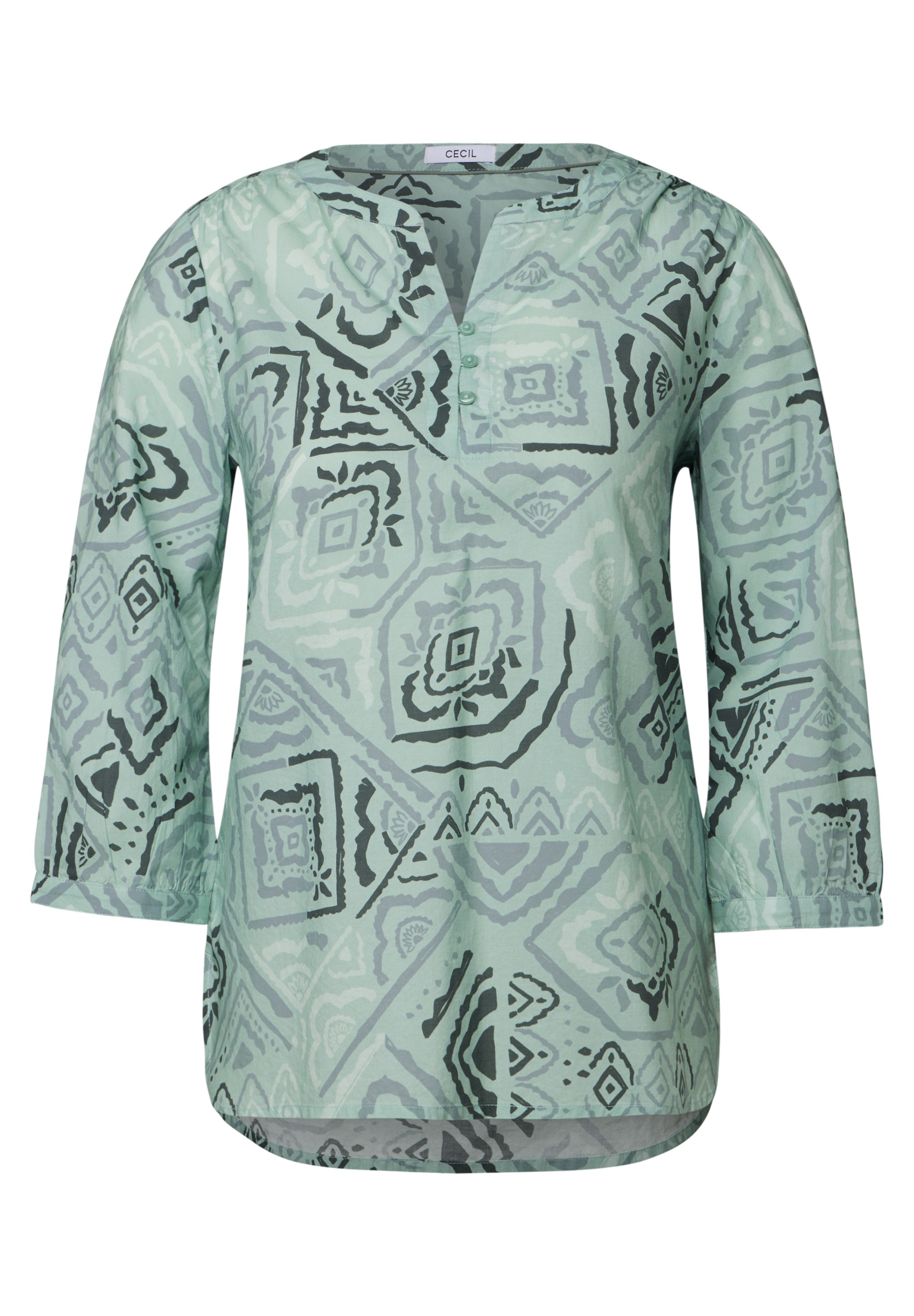 Cecil Klassische Bluse, aus reiner Baumwolle