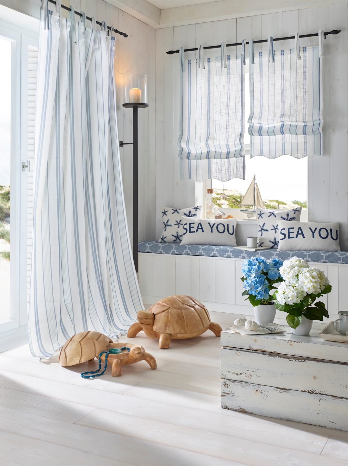 heine home Gardine Bindebänder 1 Stk. tlg. günstig online kaufen