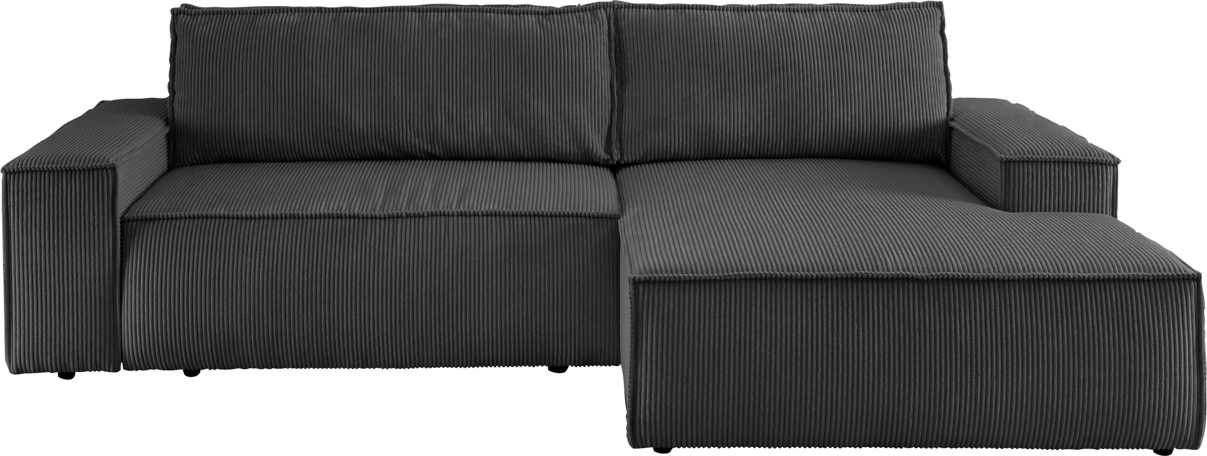 Home affaire Ecksofa "SHERWOOD Schlafsofa 267 cm, L-Form," Schlaffunktion m günstig online kaufen