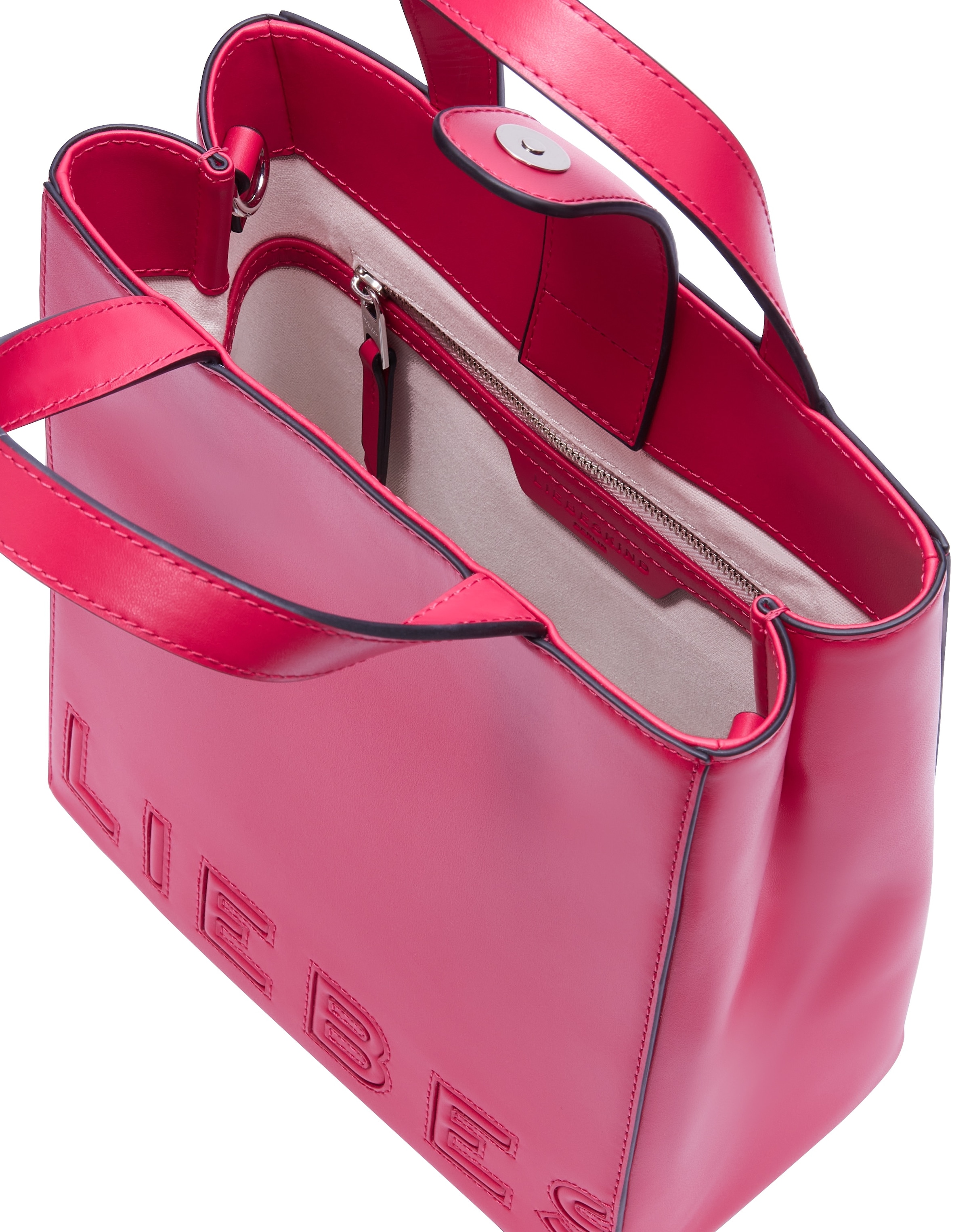 Liebeskind Berlin Shopper »Paperbag S PAPER BAG LOGO CARTER«, Handtasche, große Handtasche, Zertifiziert nach LWG
