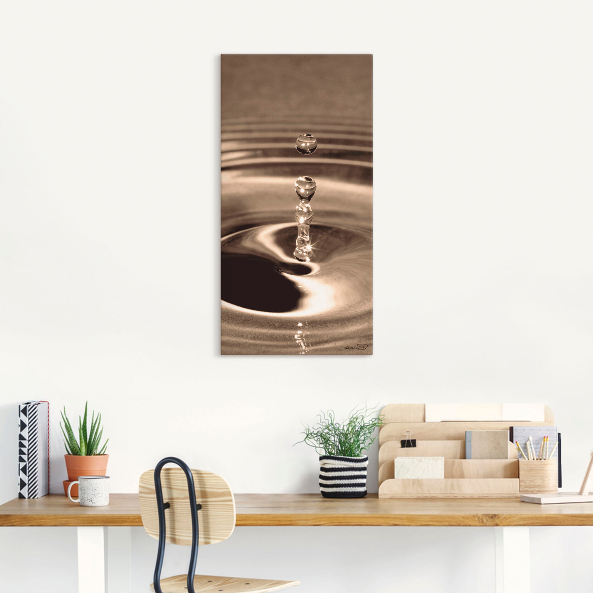 Artland Wandbild "Die Elemente: Wasser", Zen Bilder, (1 St.), als Alubild, günstig online kaufen