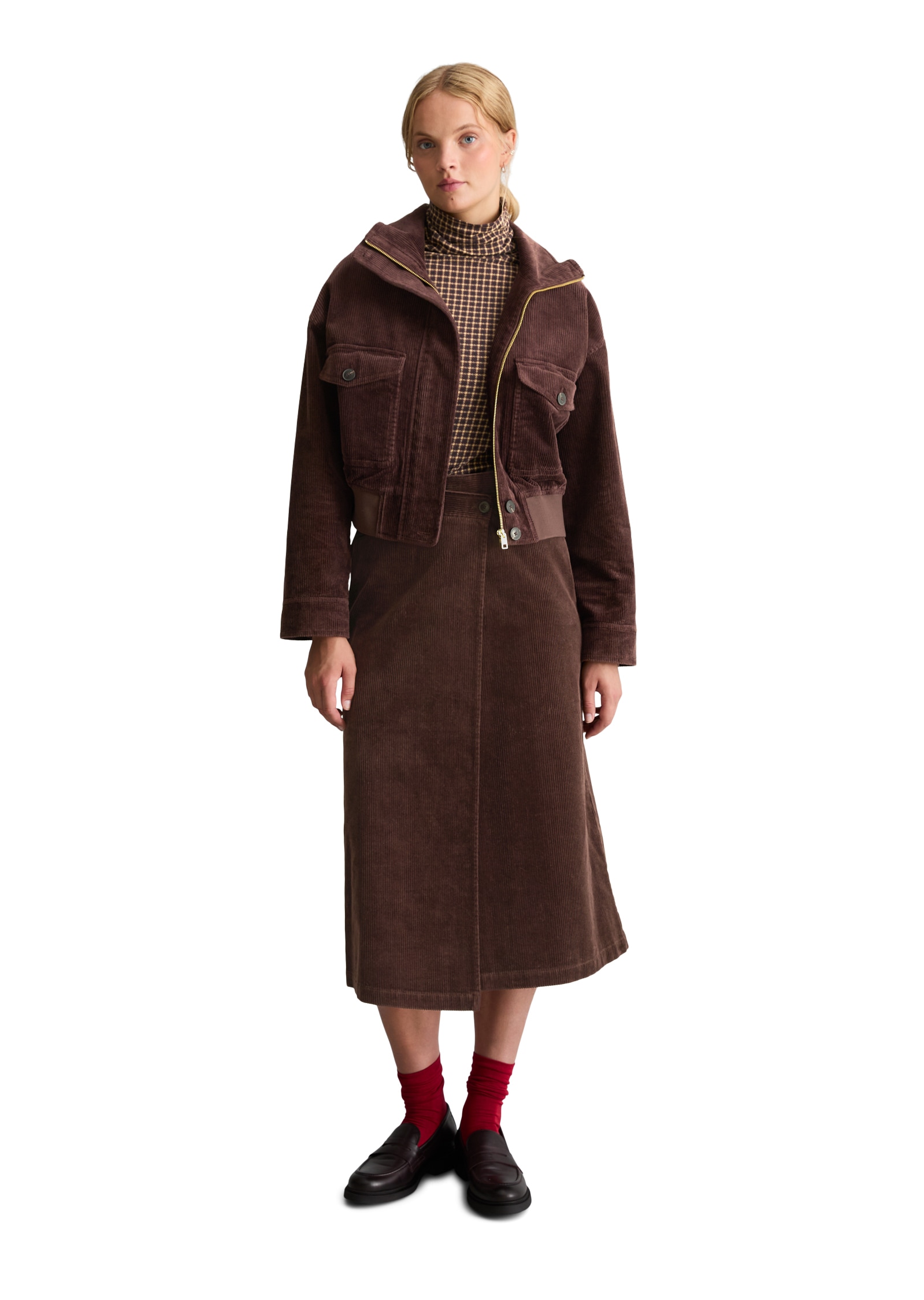 Marc O'Polo DENIM Outdoorjacke »aus Organic Cotton Stretch«