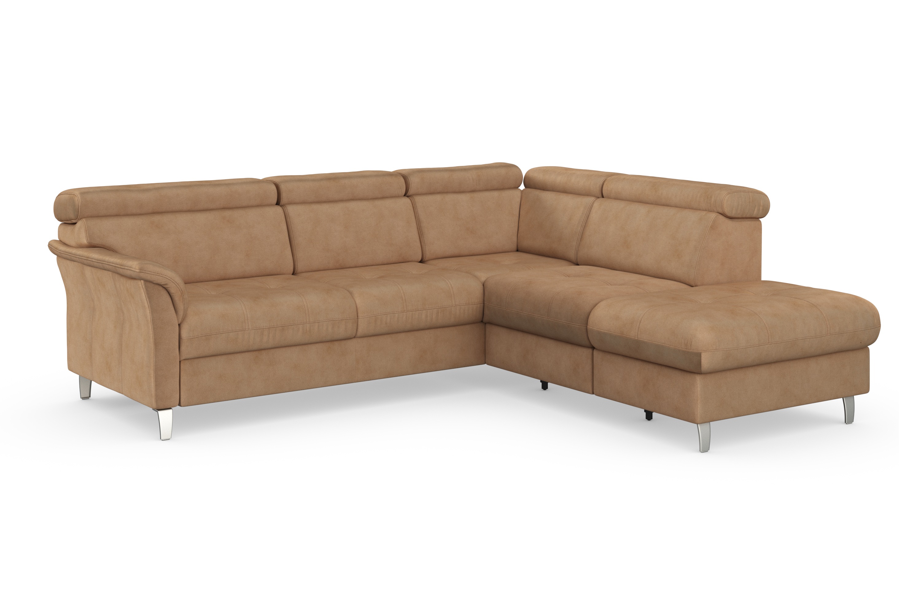 Thumbnail - sit&more Ecksofa "Marano L-Form" inklusive Kopfteilverstellung, wahlweise mit Bettfunktion, Bettkasten