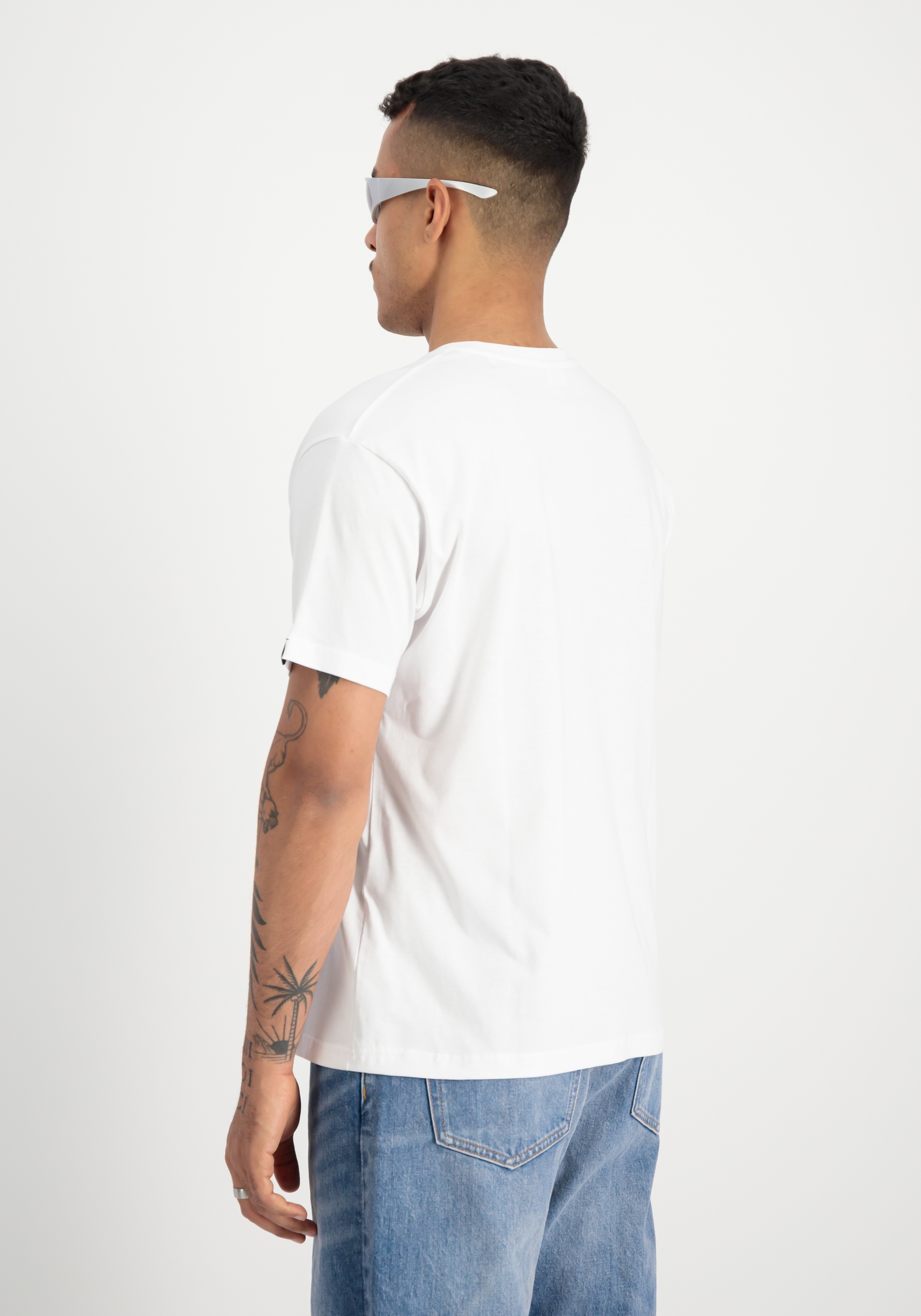 Alpha Industries T-Shirt "Basic Mid Logo TPU T-Shirt"