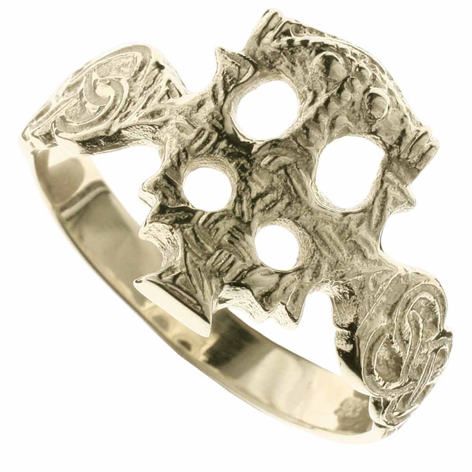 Fingerring OSTSEE-SCHMUCK "- Hiddensee - Gold 333/000 - ohne Stein" Gr. 58, gold (gold 333, goldfarben, gelb), Fingerringe, Damen, 58, Fingerring