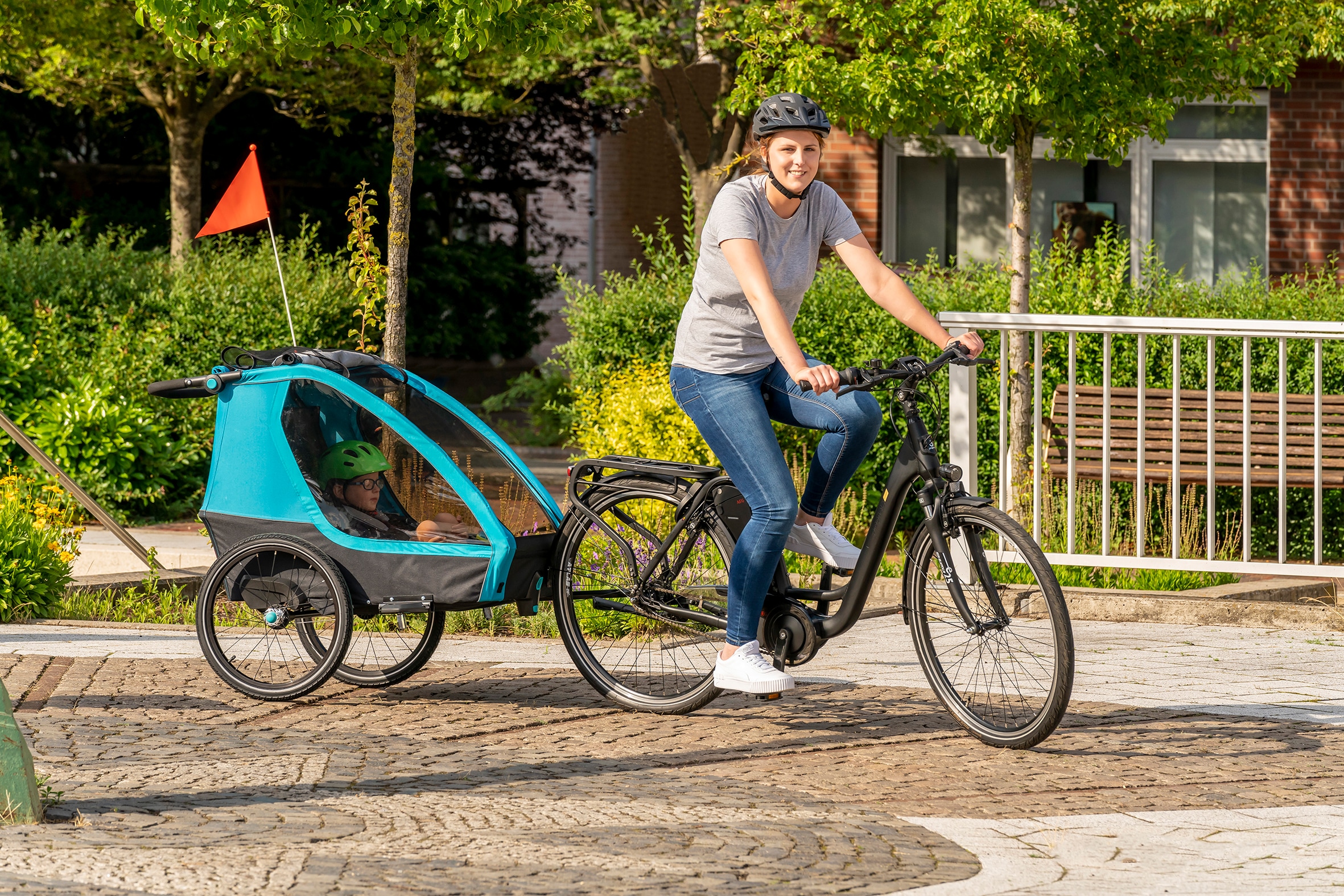 Prophete Fahrradkinderanhänger »Kinderfahrradanhänger«