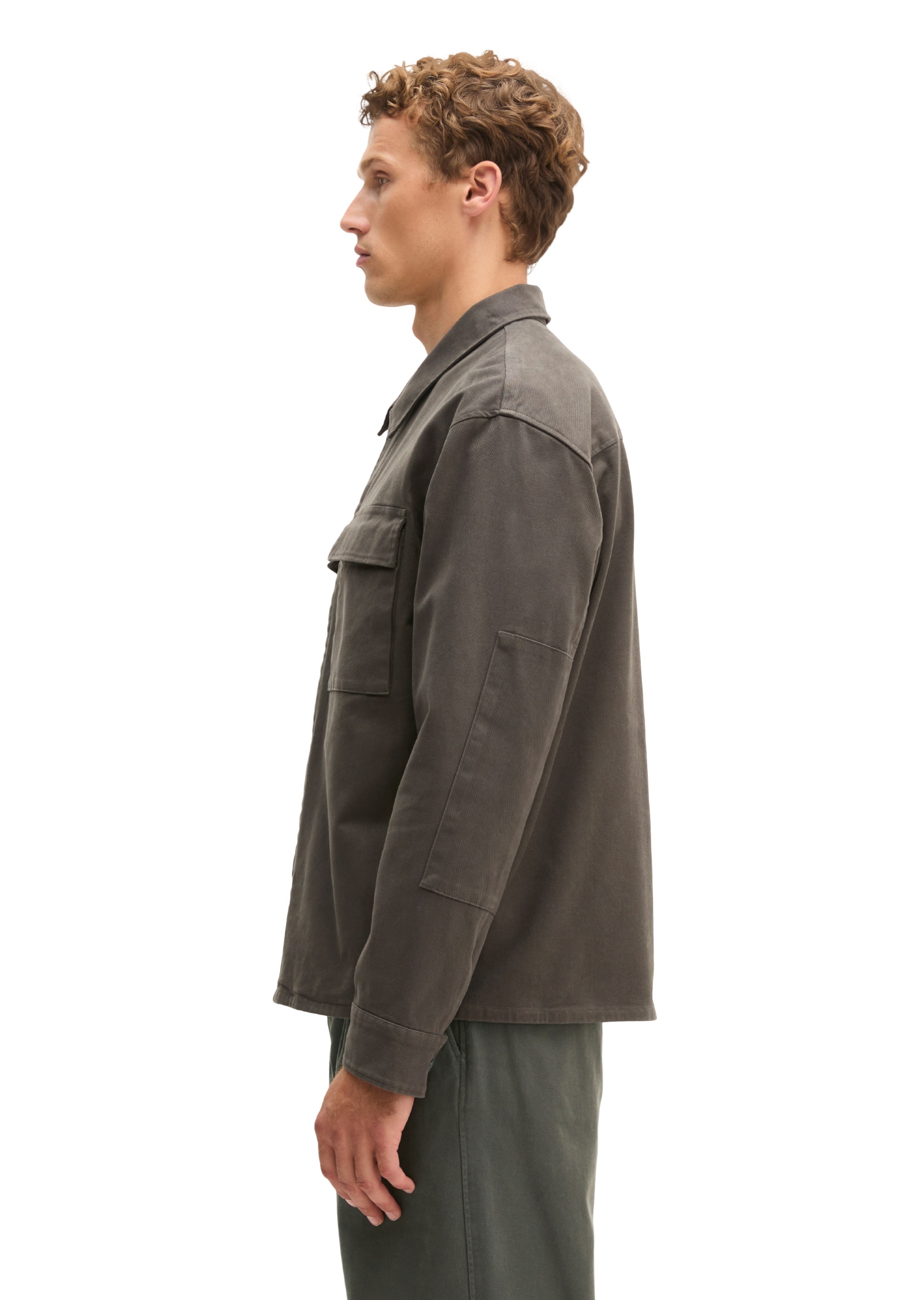 Marc O'Polo Kurzjacke »aus weichem Bio-Baumwoll-Mix« ohne Kapuze