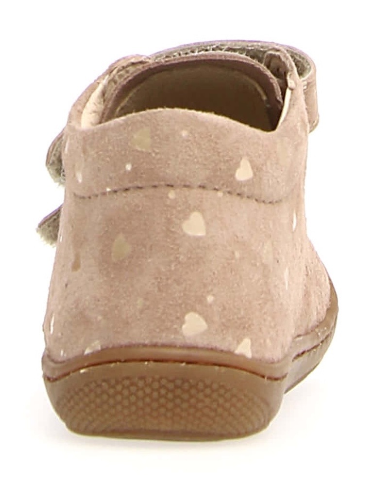 Naturino Lauflernschuh »Cocoon«, Klettschuh mit Metallic-Herzchen, Größenschablone zum Download