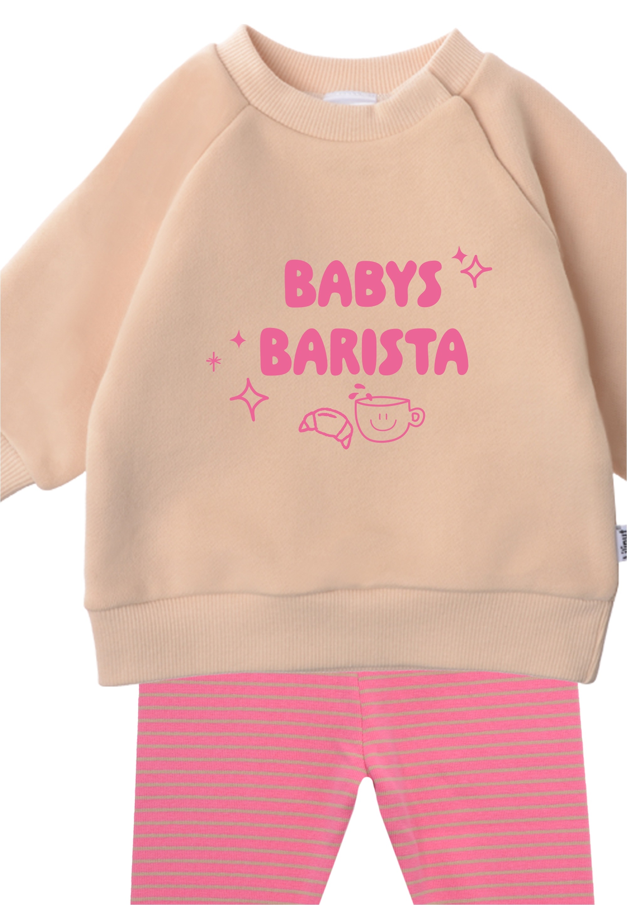 Liliput Sweatanzug »Babys Barista«, bestehend aus Sweatshirt und Leggings