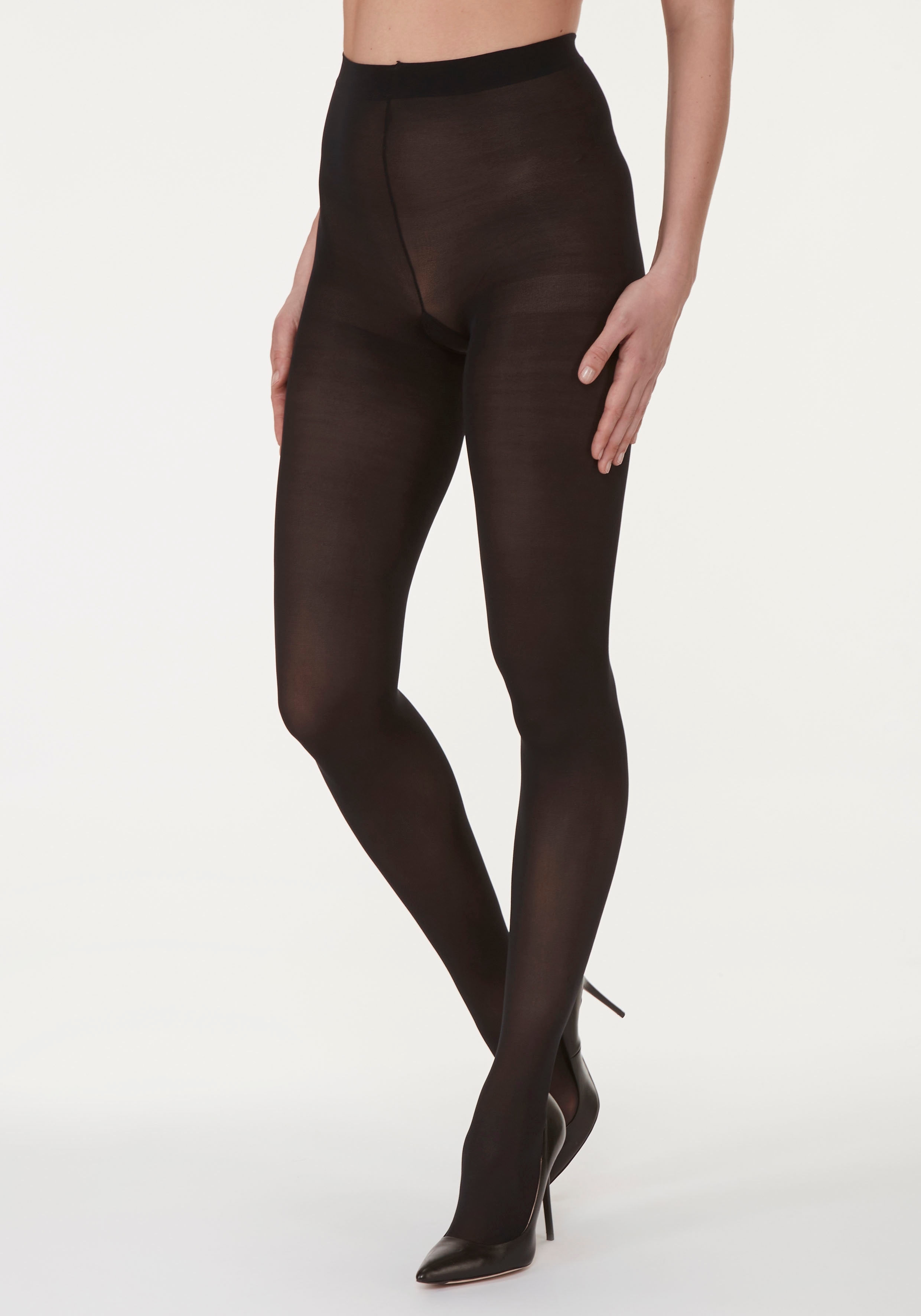 Vivance Feinstrumpfhose "bunte Damen Strumpfhose 50den semiblickdicht bis Gr. 52/54" 50 DEN Packung, 1 Stk. in schönen Farben erhältlich