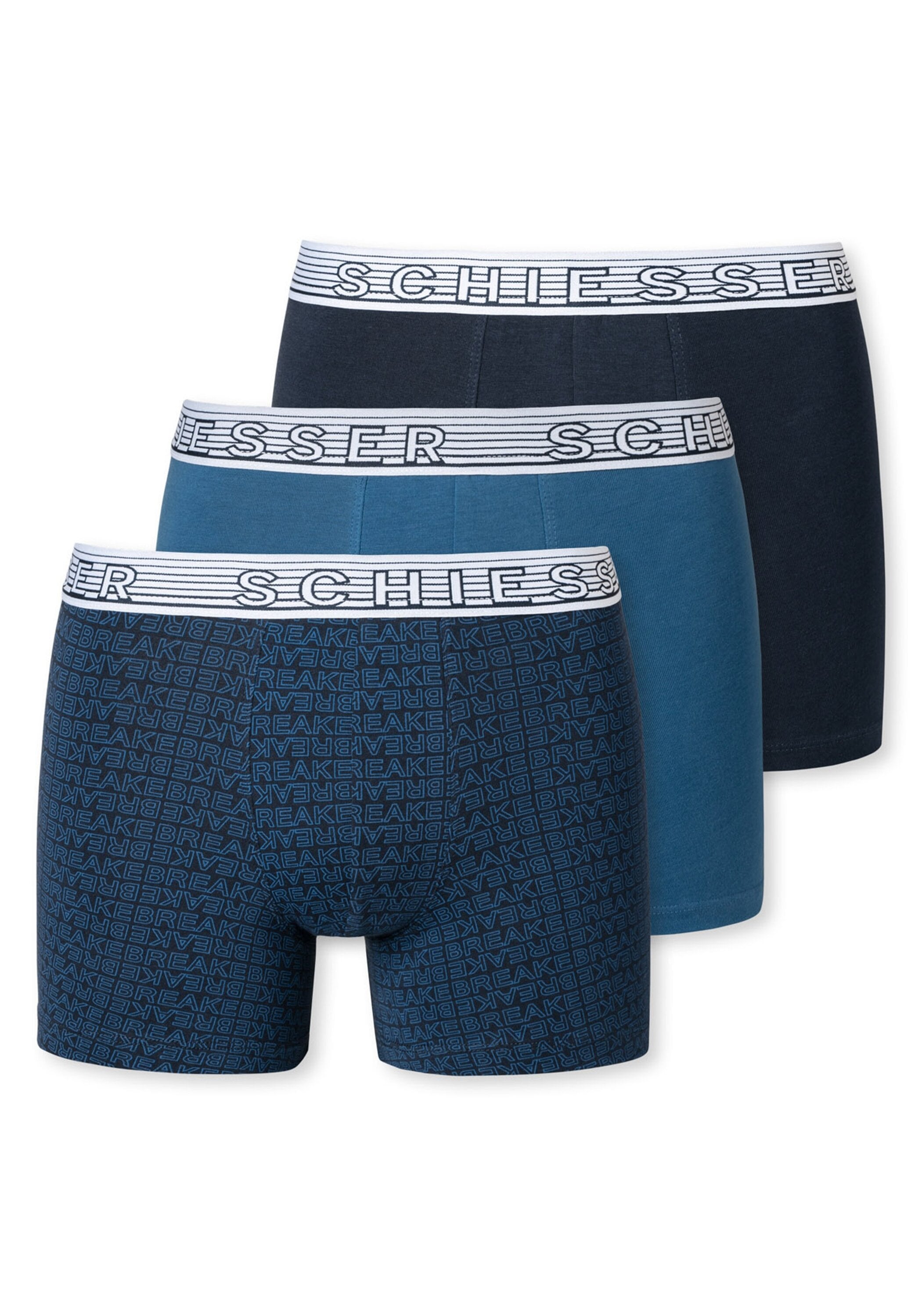 Schiesser Boxershorts "Boxershort 3er Pack"