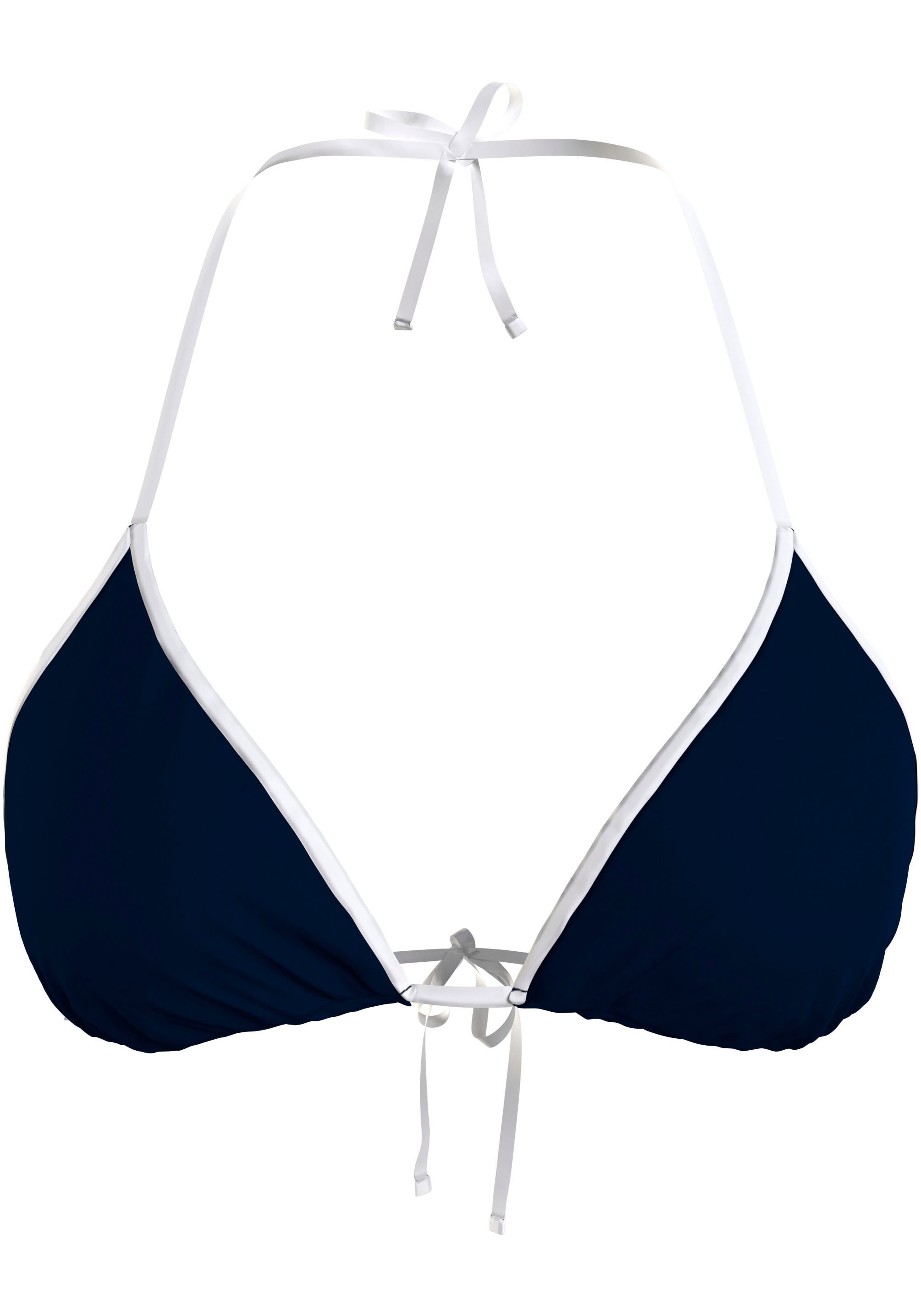 Tommy Hilfiger Swimwear Triangel-Bikini-Top »TRIANGLE RP« mit kontrastfarbenen Details