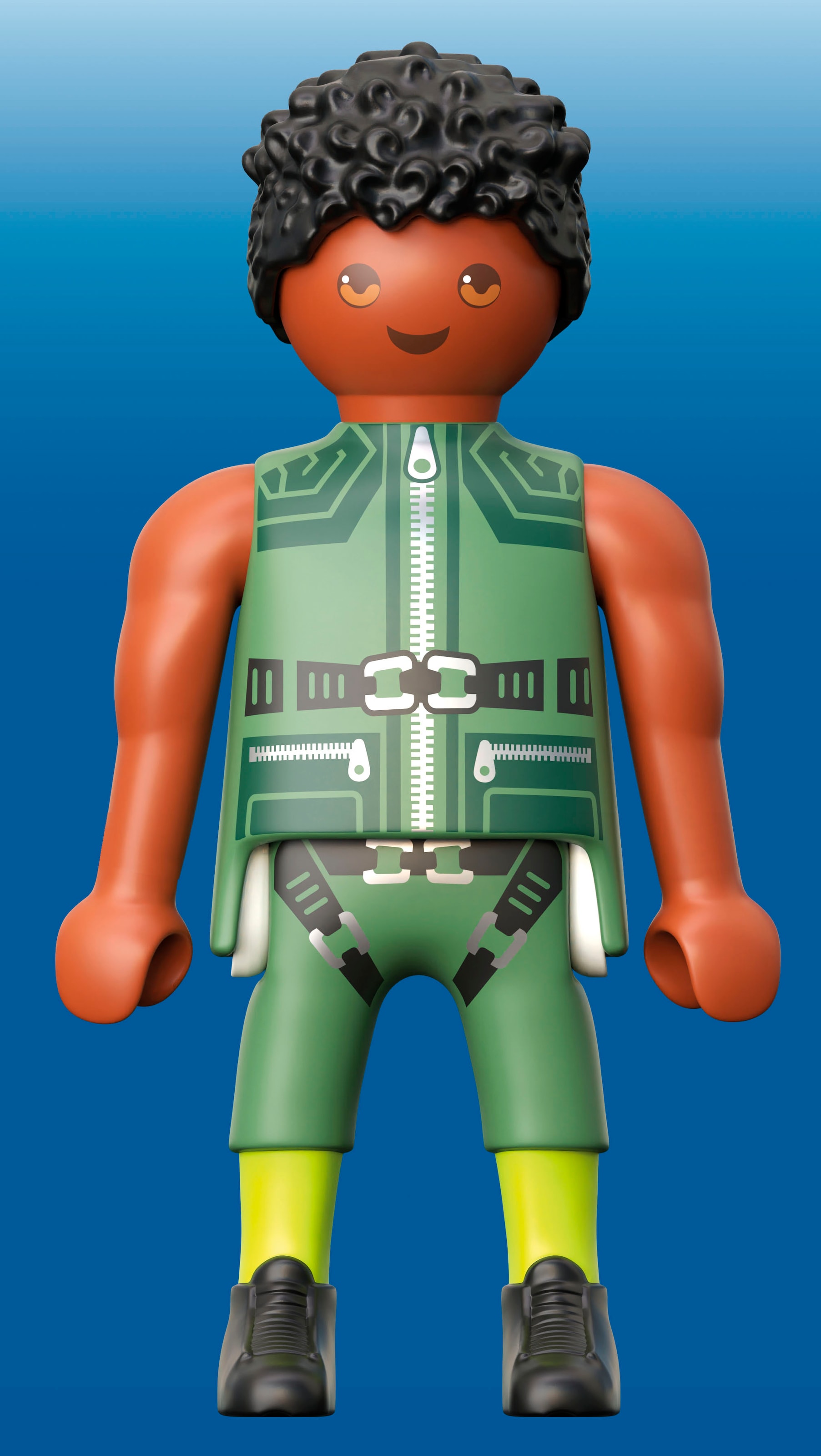 Playmobil® Konstruktions-Spielset »Helden-Multifunktionsfahrzeug (71832), Heroes«, (70 St.), Made in Europe