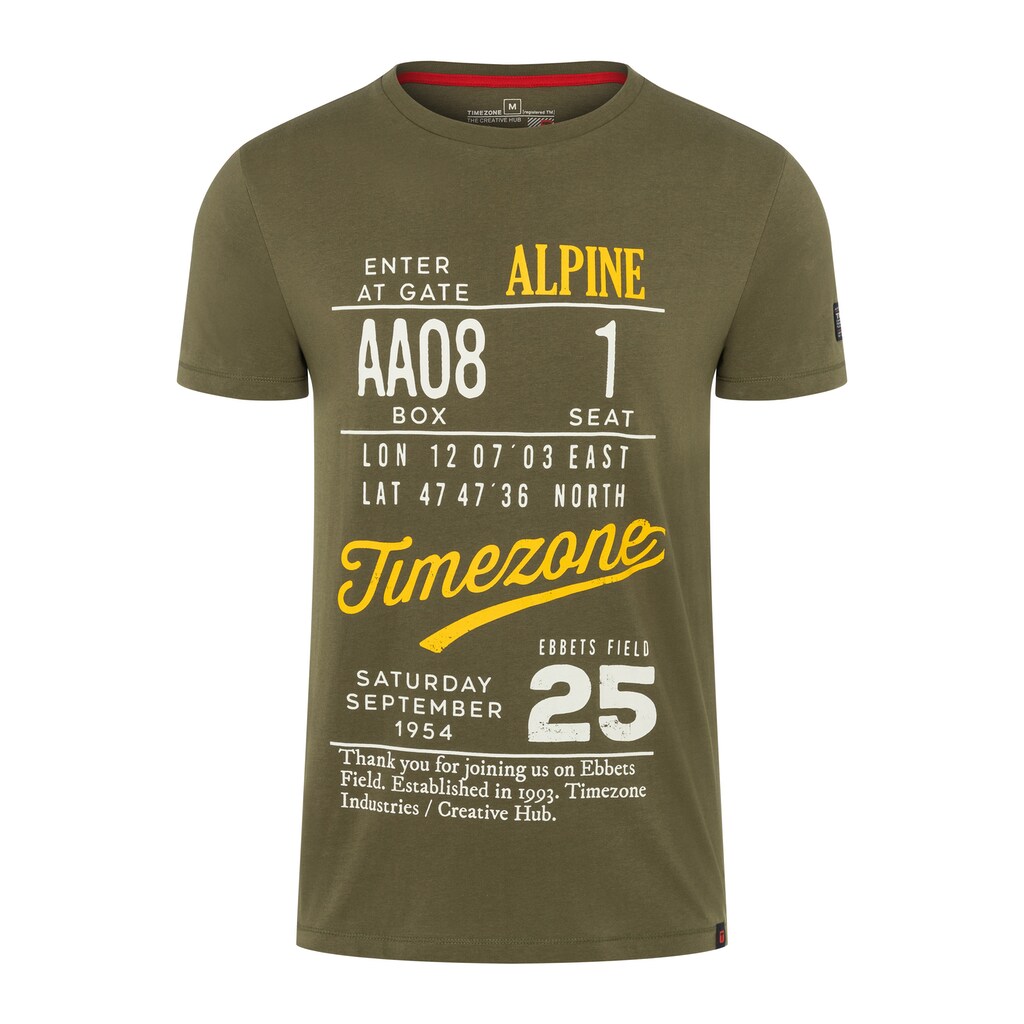 TIMEZONE T-Shirt »Alpine Ticket T-Shirt«