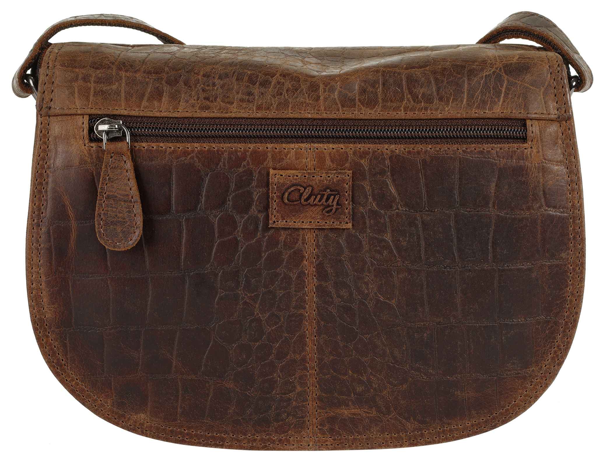 Thumbnail - Cluty Umhängetasche echt Leder