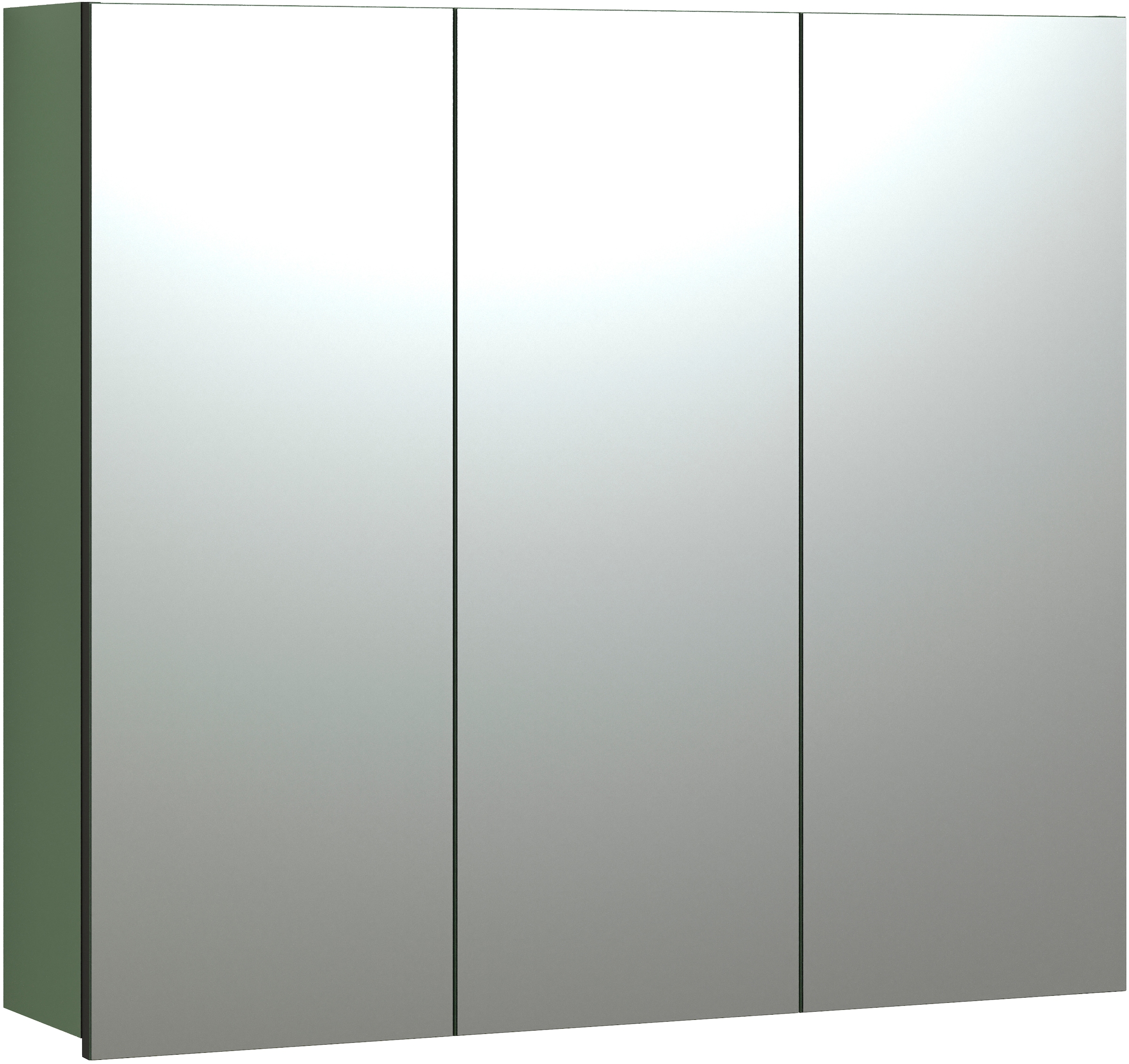 welltime Spiegelschrank "Amrum" 1 Stk. tlg. 3-Türiger Badspiegel mit Staura günstig online kaufen