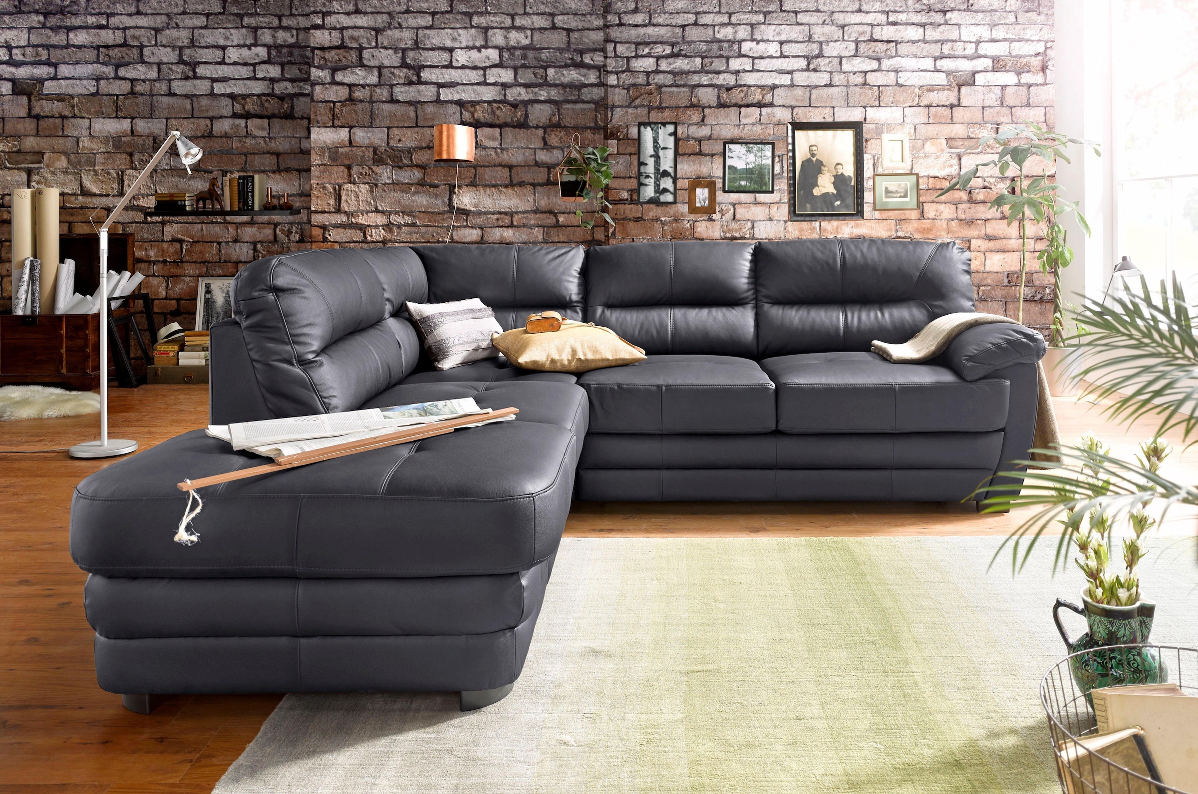 COTTA Polstergarnitur "Royale L-Form", (Set), Set bestehend aus: Ecksofa & günstig online kaufen