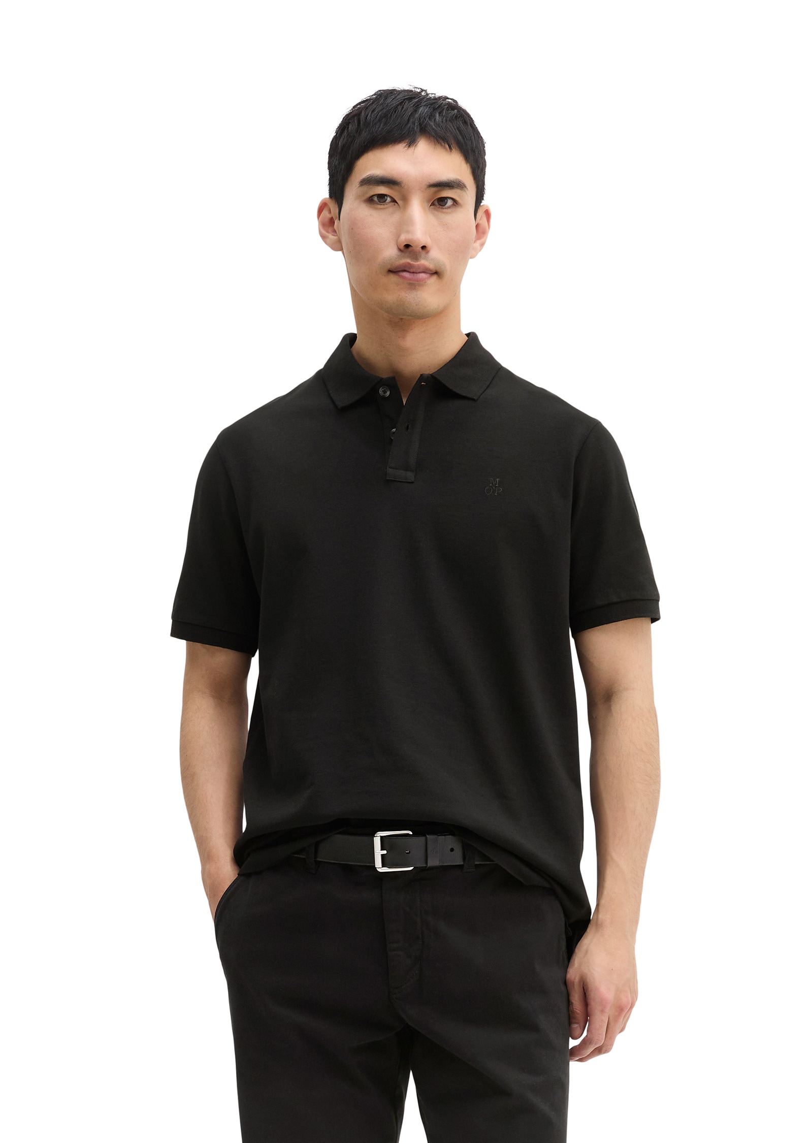 Marc OPolo Poloshirt "aus Bio-Baumwolle" günstig online kaufen