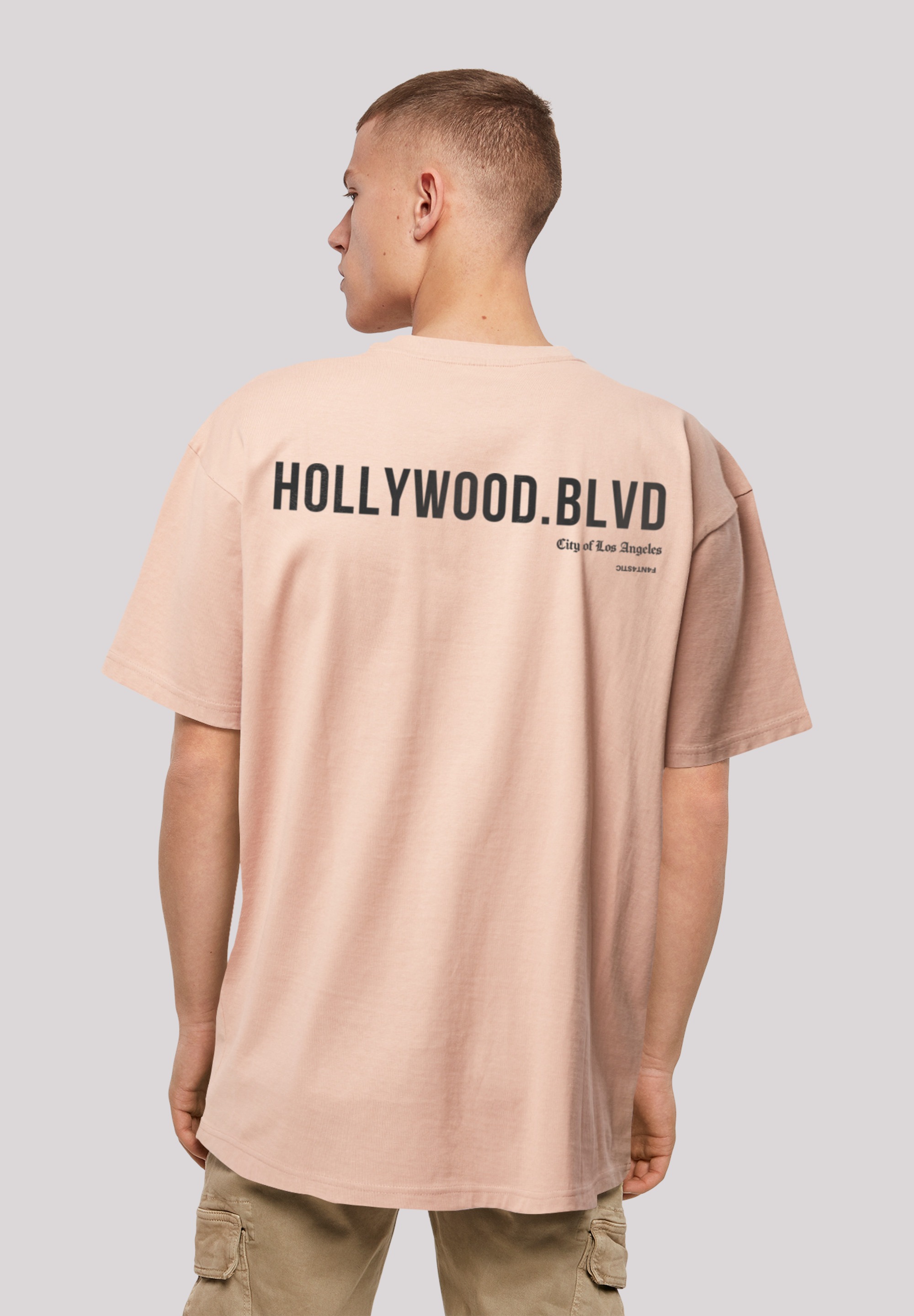 F4NT4STIC T-Shirt "Hollywood blvd OVERSIZE TEE", Print