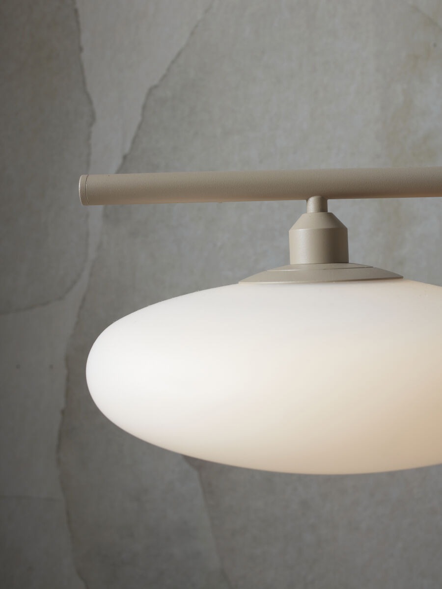 it's About RoMi Hängeleuchte »SAPPORO«, 3 flammig, Leuchtmittel E14 | LED wechselbar, Milchglass