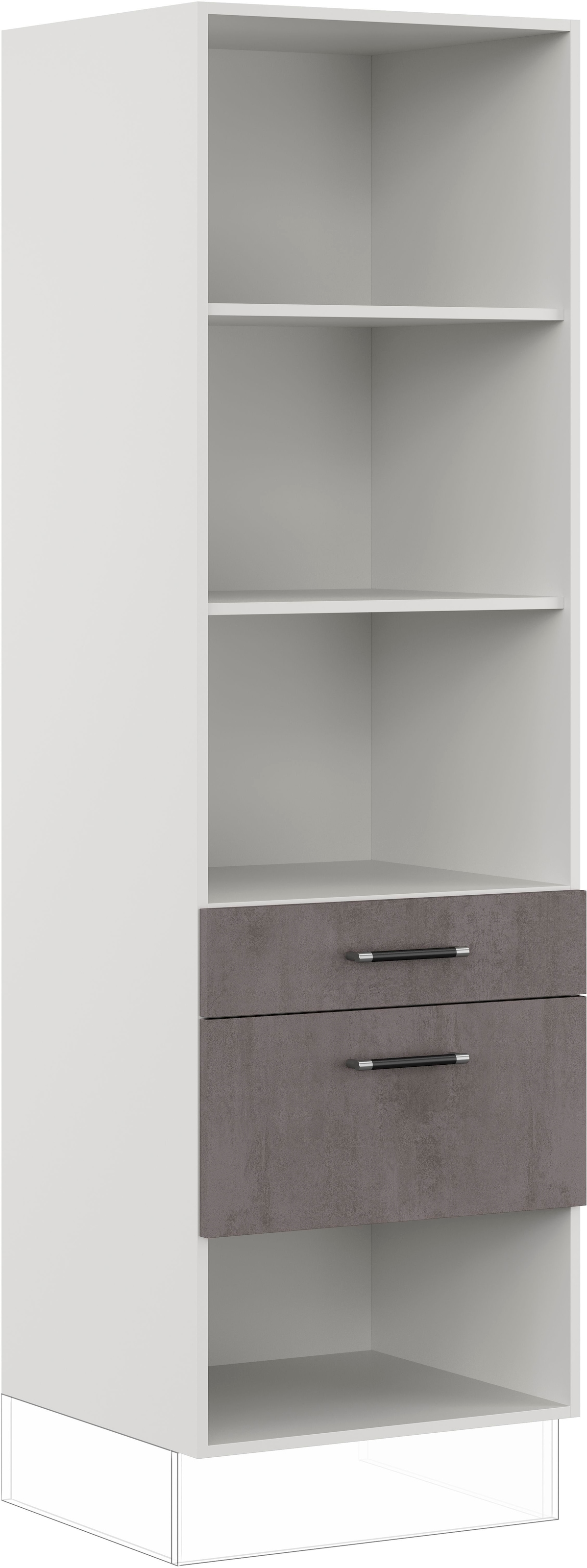 IMPULS KÜCHEN Seitenschrank ""Prag", Breite/Höhe: 60/190,7 cm, mit Soft-Clo günstig online kaufen