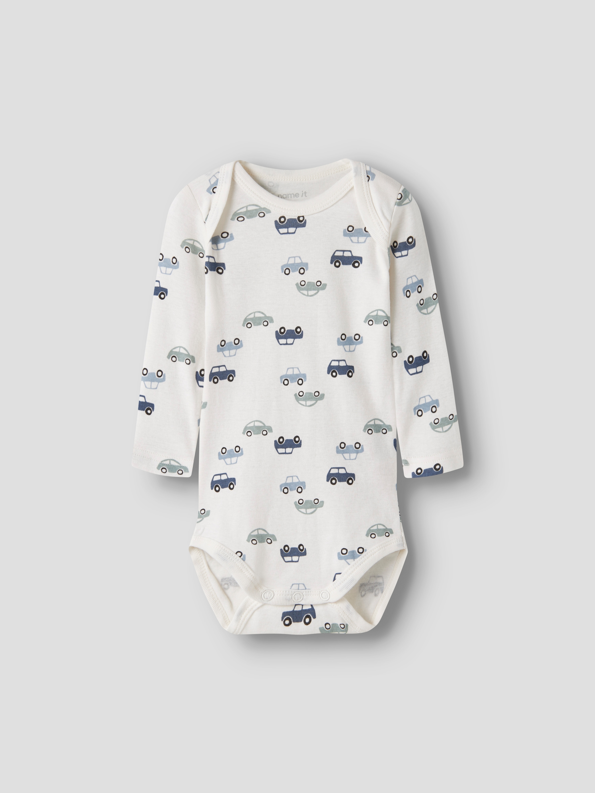 Name It Langarmbody »NBMBODY 3P LS CAR NOOS« Packung, 3 Baumwolle