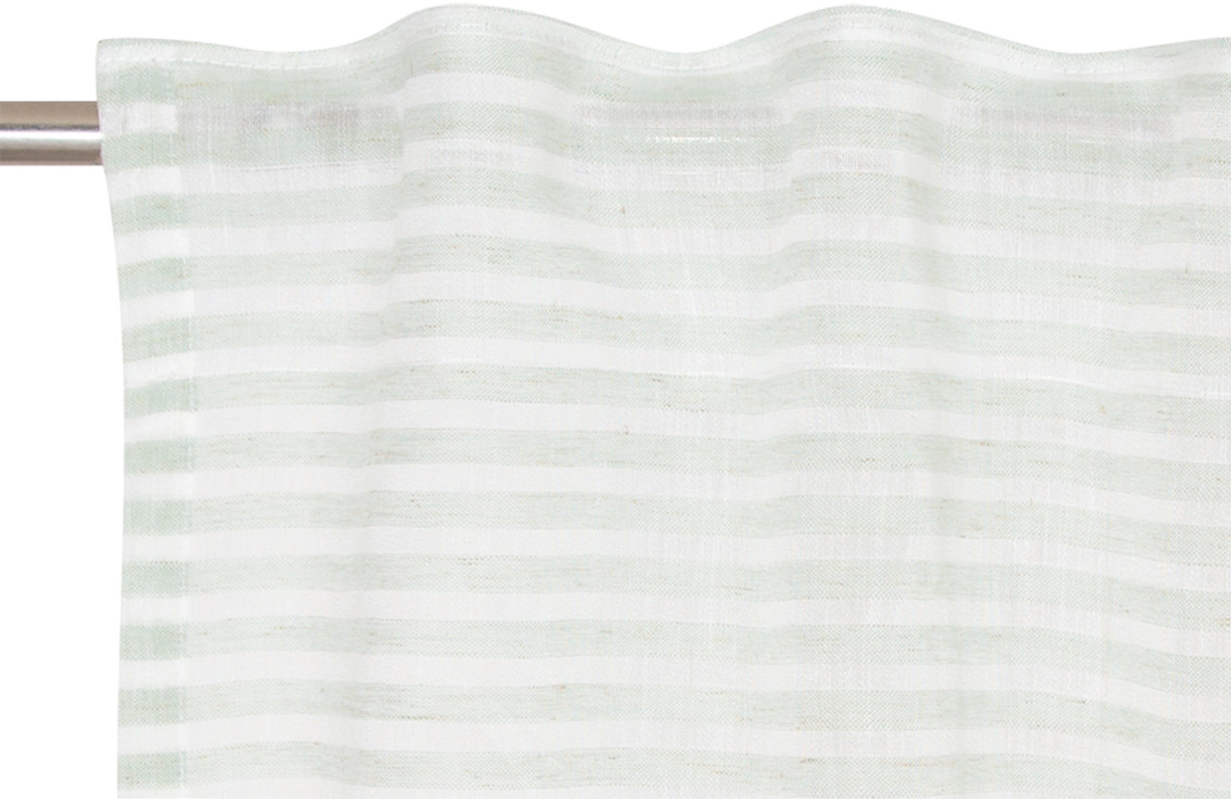 (1 BAUR »Natural | Vorhang Stripe«, TOM transparent TAILOR HOME St.),