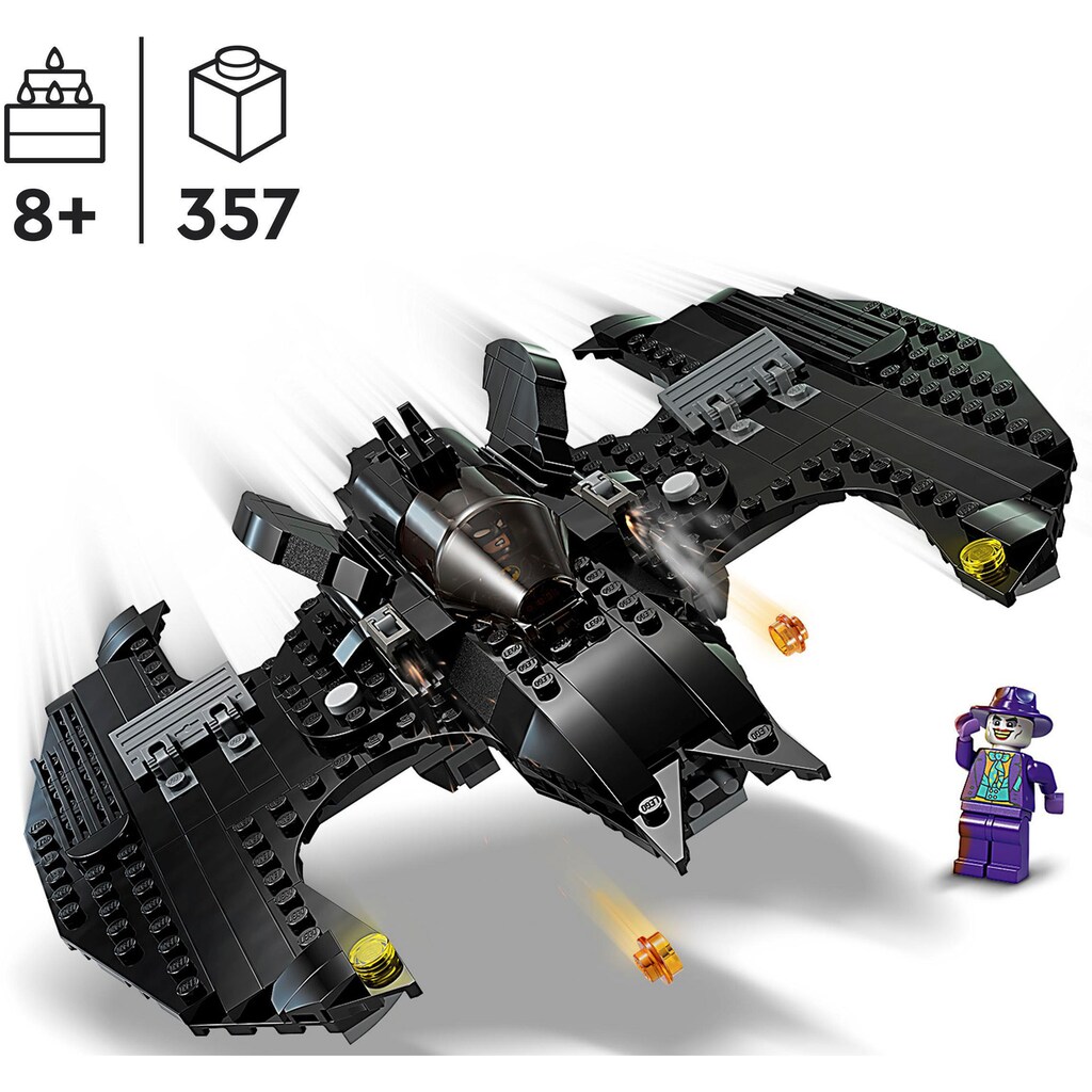 LEGO® Konstruktionsspielsteine »Batwing: Batman vs. The Joker (76265), LEGO® DC«, (357 St.), Made in Europe