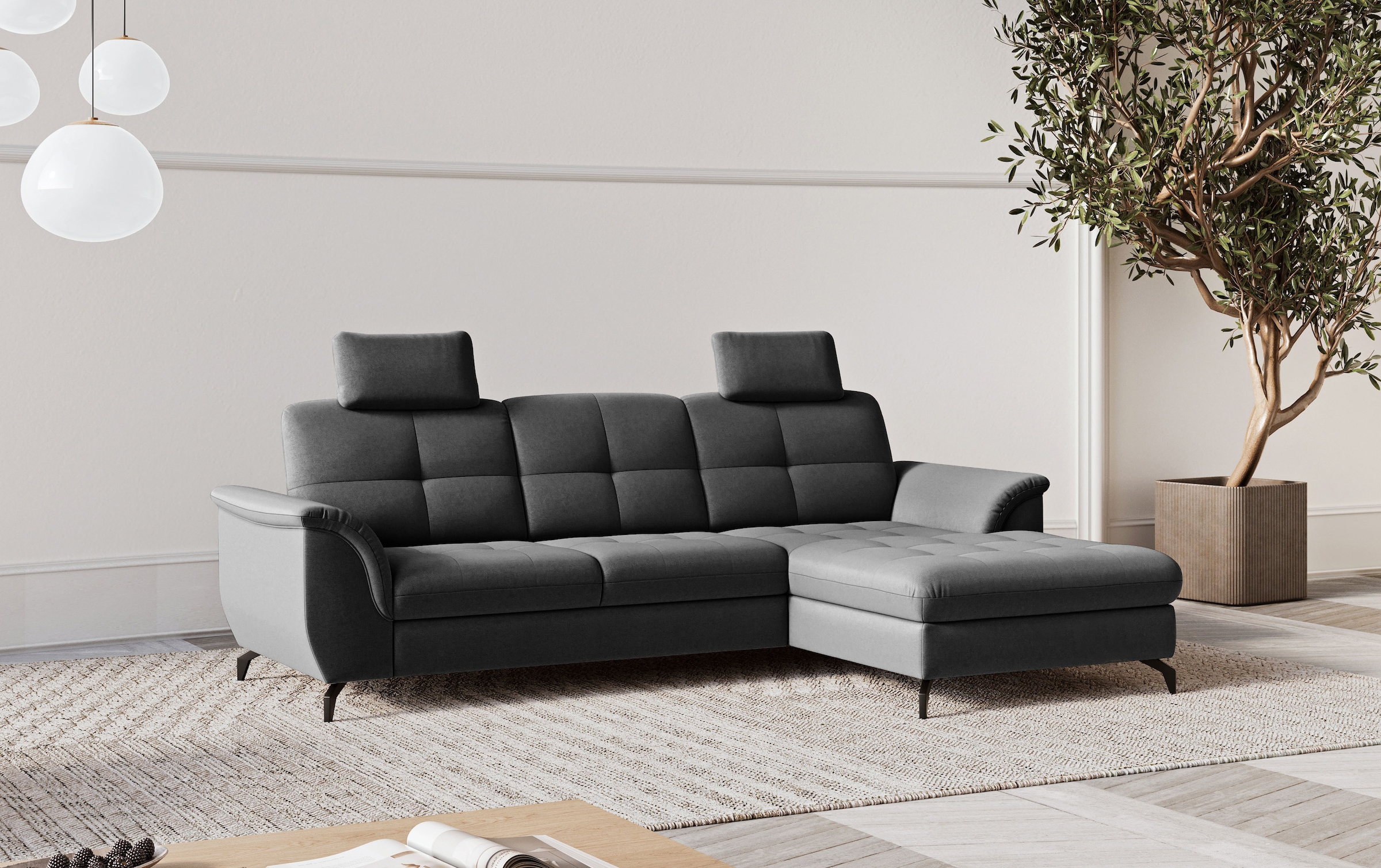 sit&more Ecksofa "Zora" wahlweise mit Bettfunktion und Bettkasten günstig online kaufen