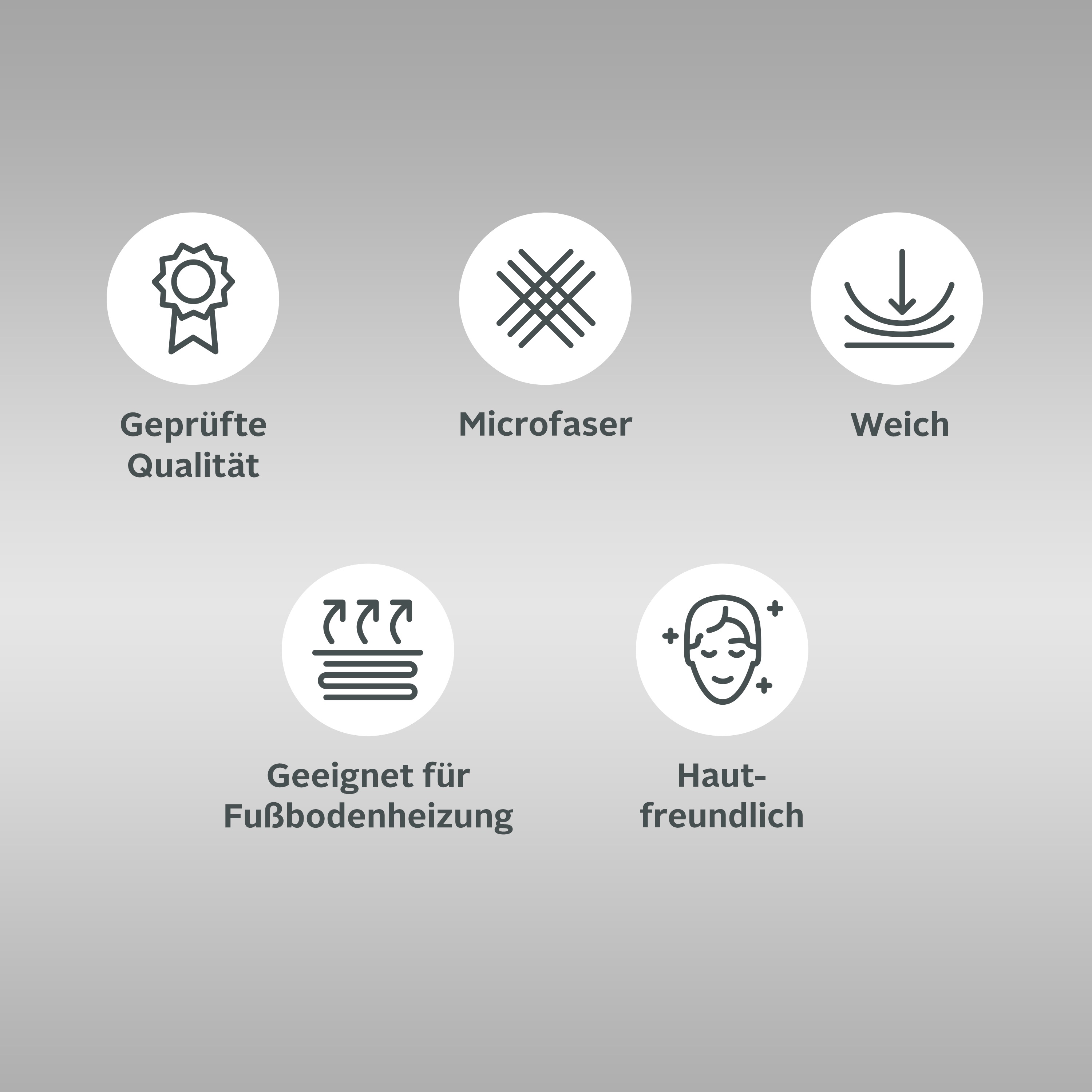 Thumbnail - Bruno Banani Hochflor-Bettumrandung "Dana Teppich, Kundenliebling" Höhe 30 mm 3 Stk. tlg. unifarben, Mikrofaser, pflegel...