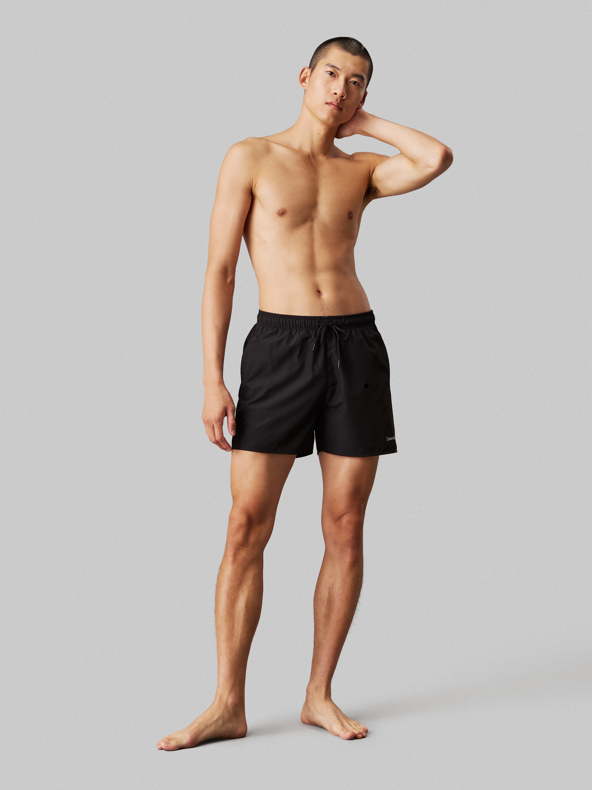 Calvin Klein Swimwear Badeshorts, (Packung, 2 St., 2er-Pack), mit Logo
