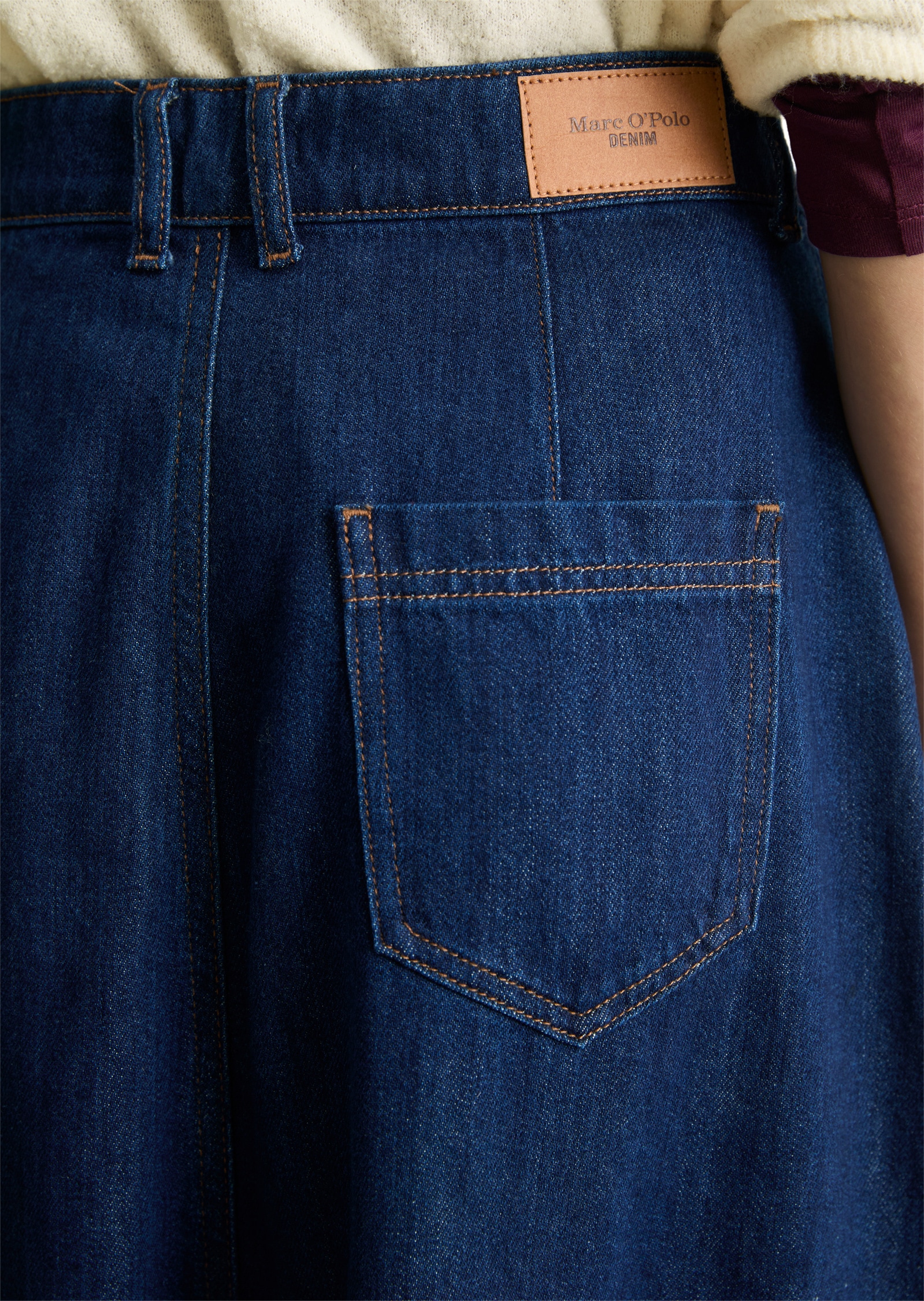 Marc O'Polo DENIM Jeansrock »made with Orange Fiber«