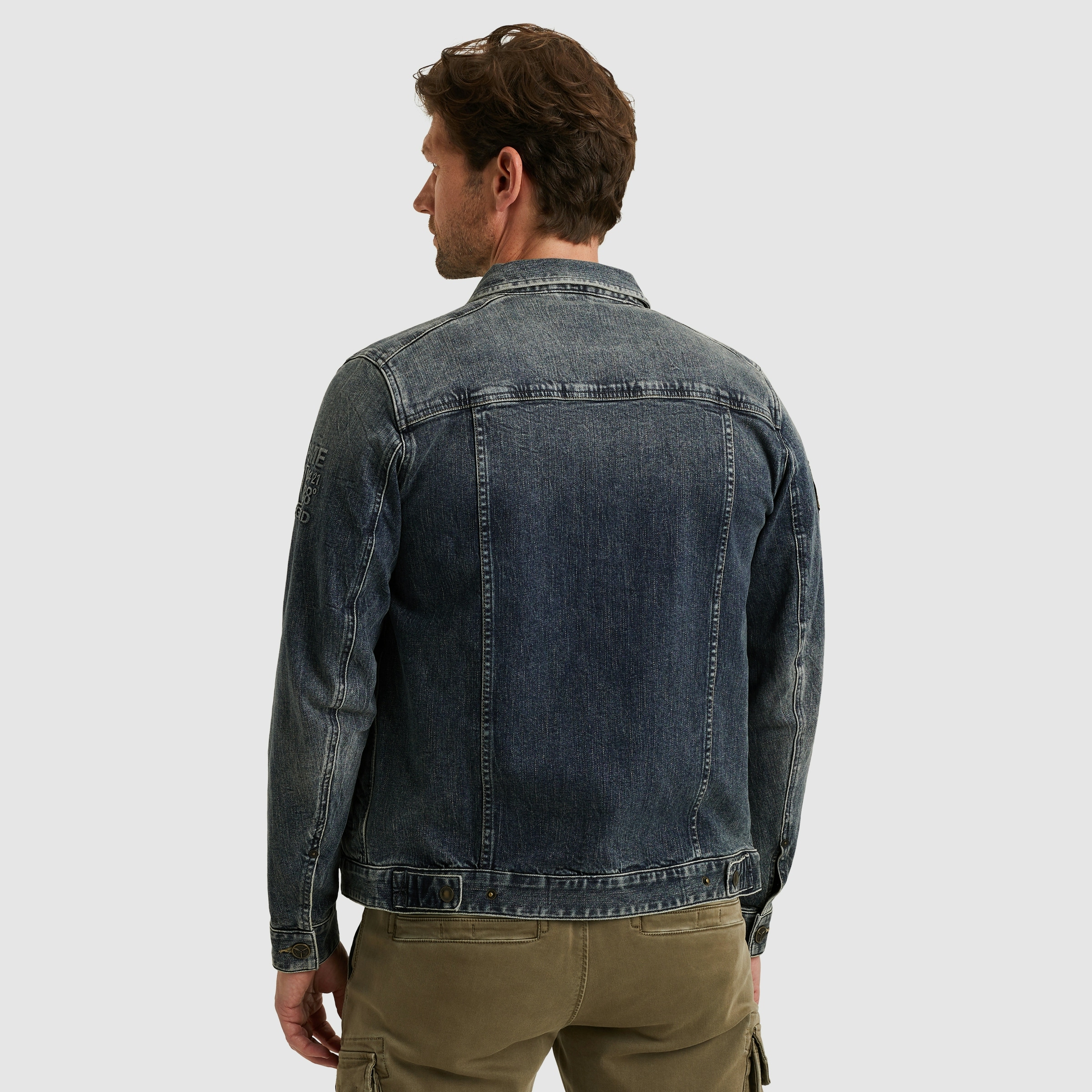 PME LEGEND Jeansjacke, mit Logo Stickerei
