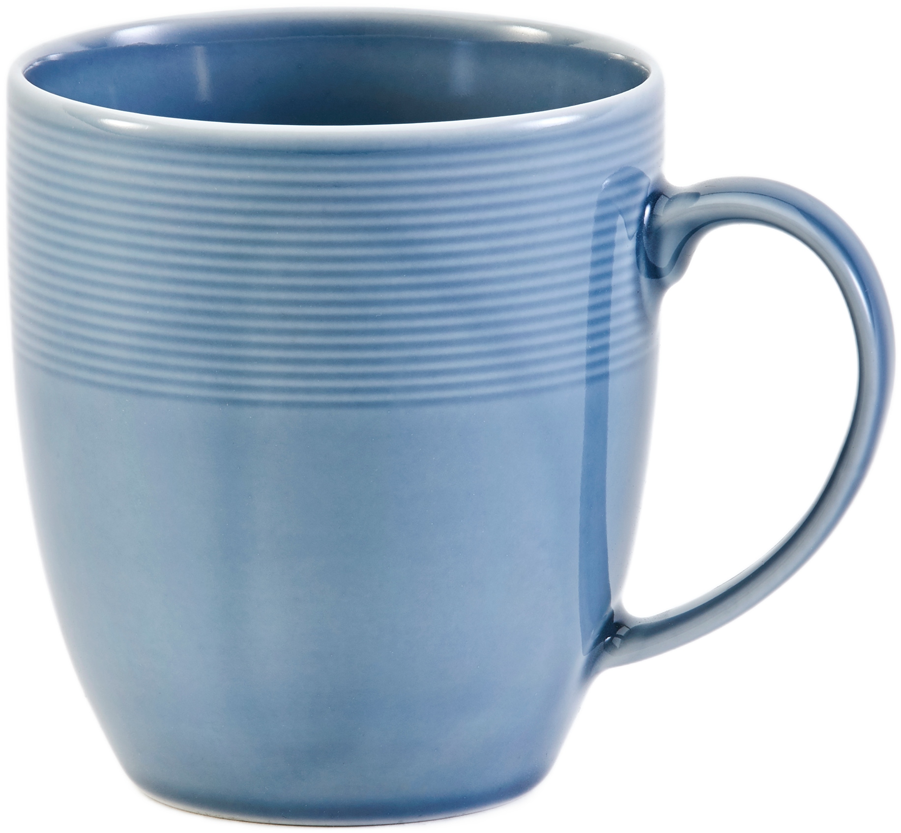 van Well "Kaffeebecher Jive, 400 ml, 6 Stück" dezentes Spiraldekor, spülmaschinen-und mikrowellengeeignet