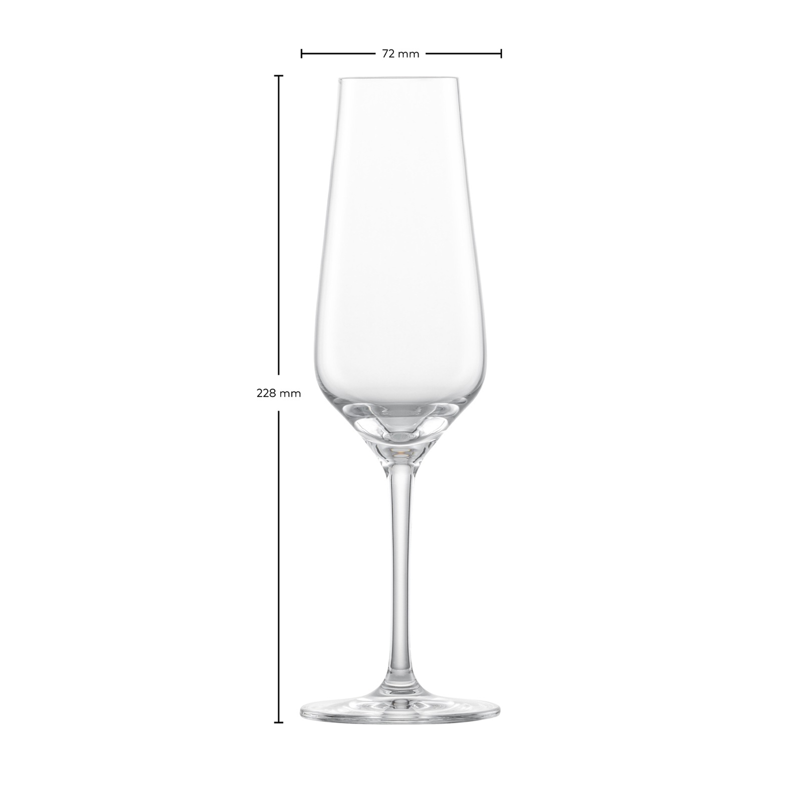 Thumbnail - Zwiesel Glas Sektglas "Sektgläser Bouquet 247 ml 2er Set transparent"